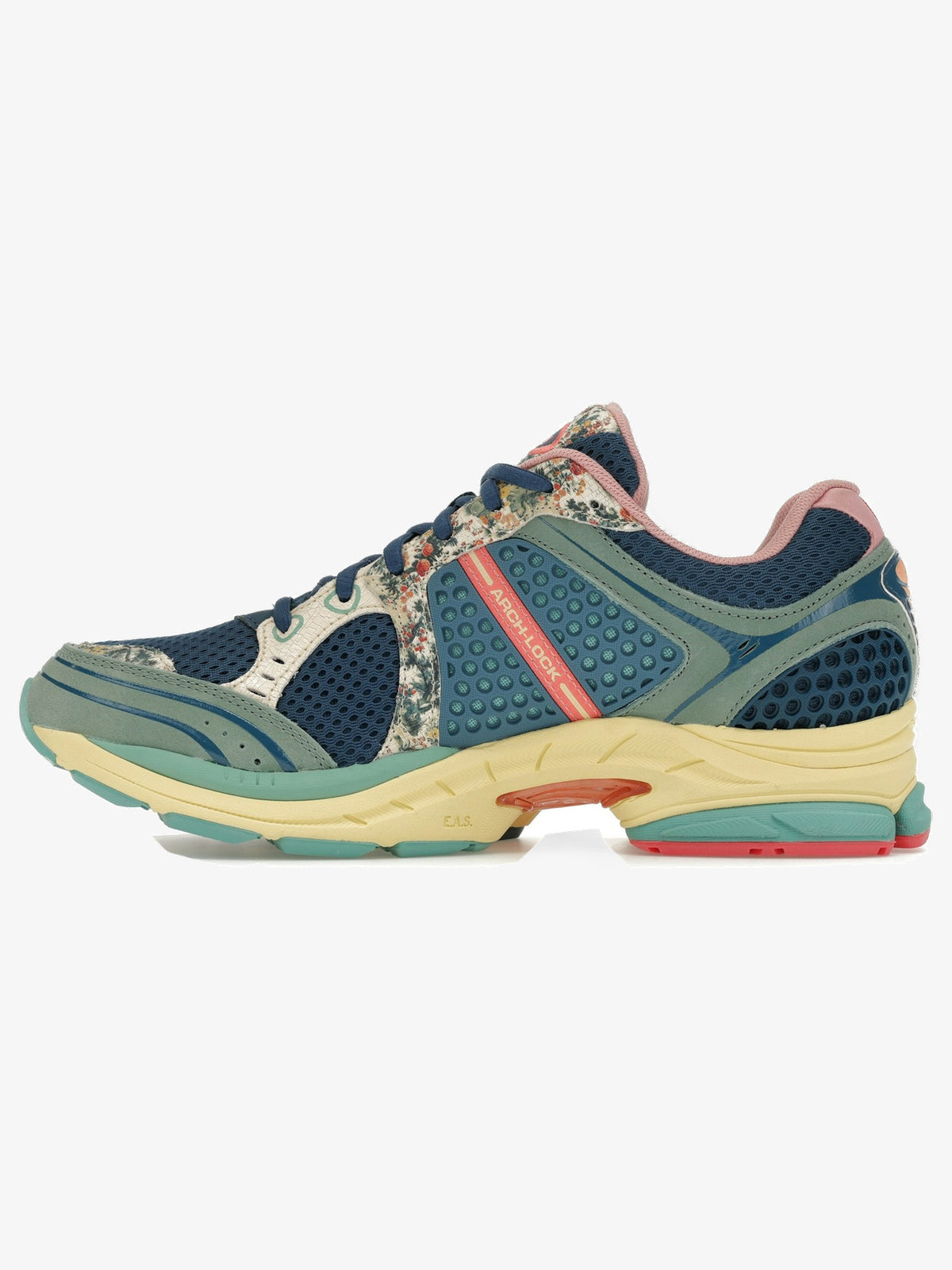 Saucony ProGrid Triumph 4 'Floral Blue Beige' β inner side
