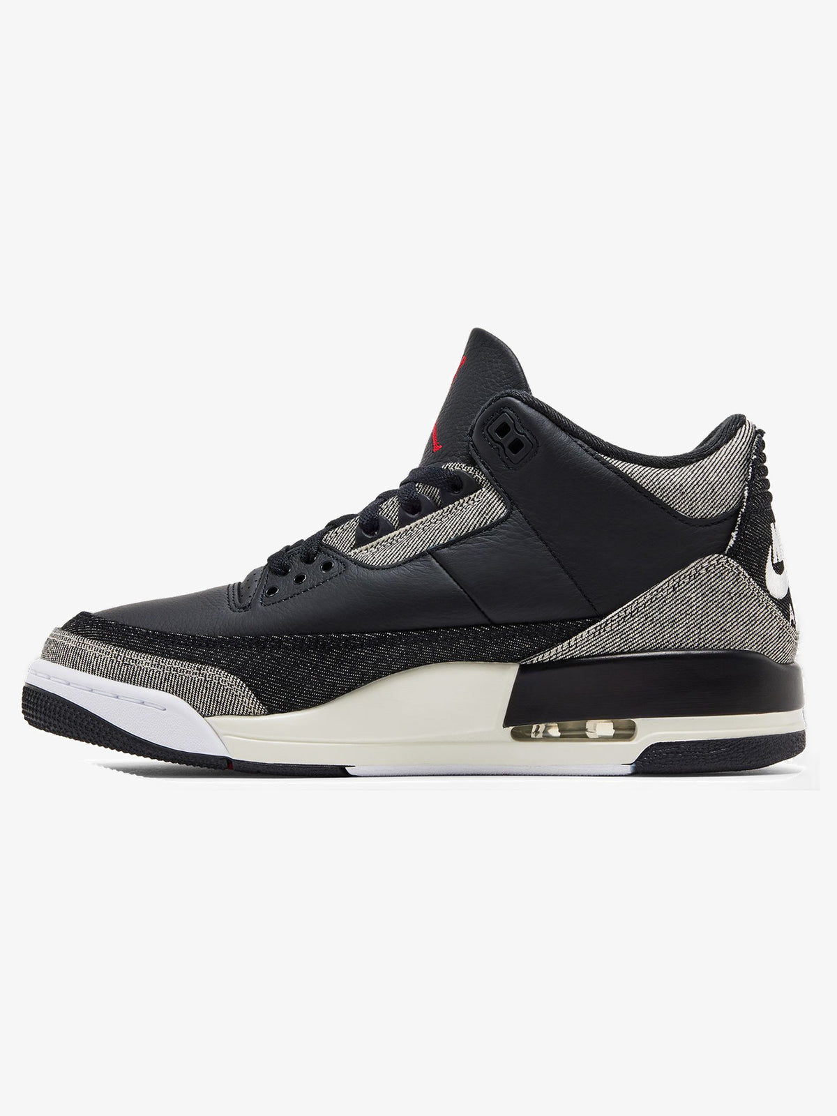 Jordan 3 Retro 'Levi’s Black' – inner side