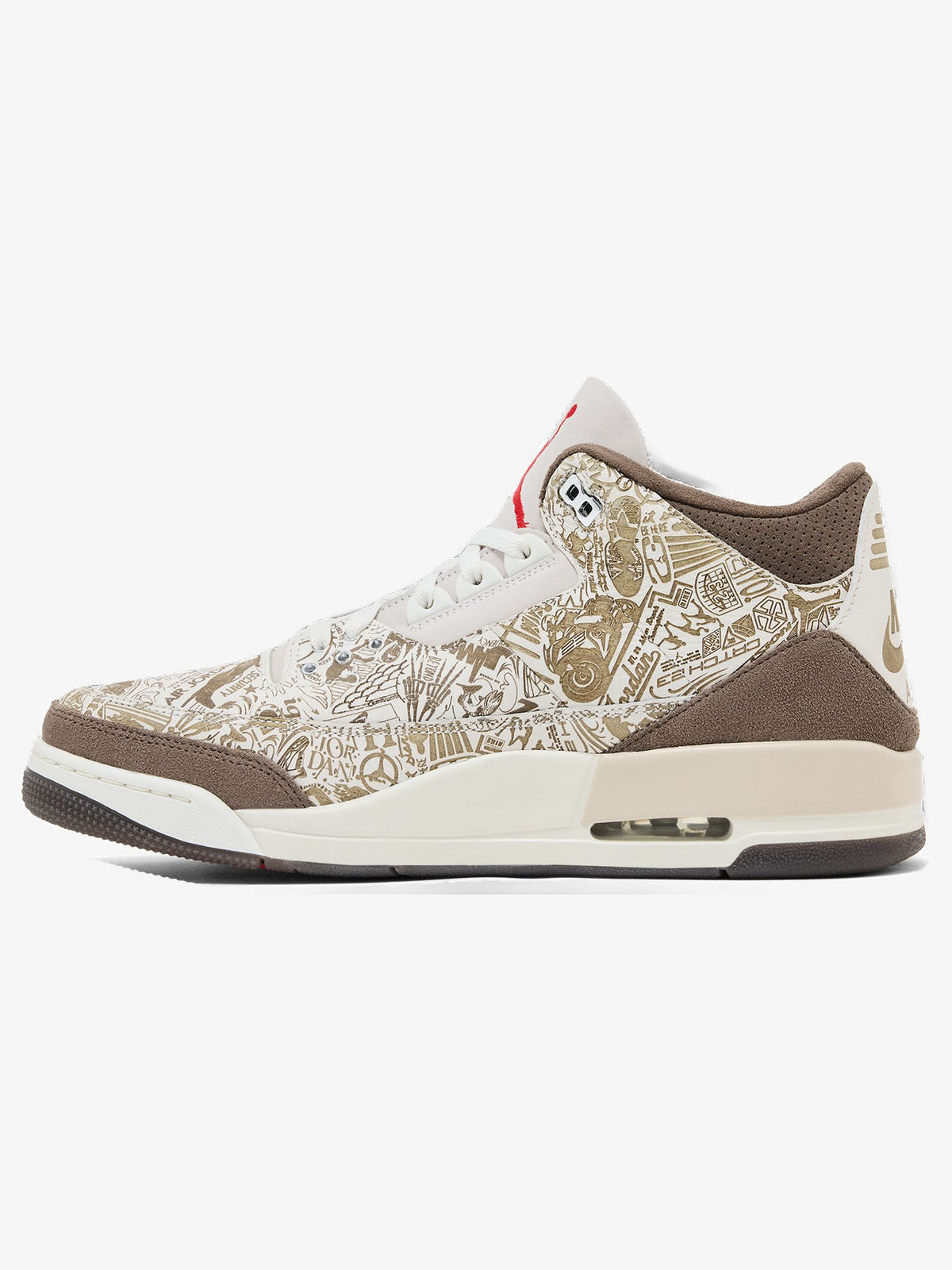 Jordan 3 Retro 'Laser Palomino' β inner side