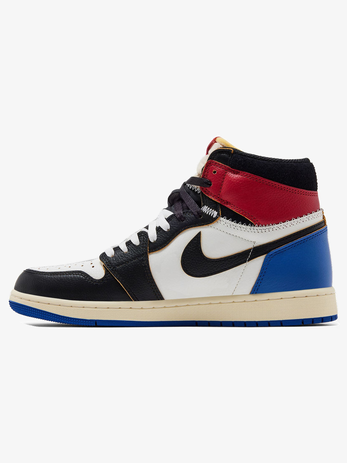 Jordan 1 Retro High OG SP 'Fragment x Union LA Varsity Red Sport Royal' β inner side