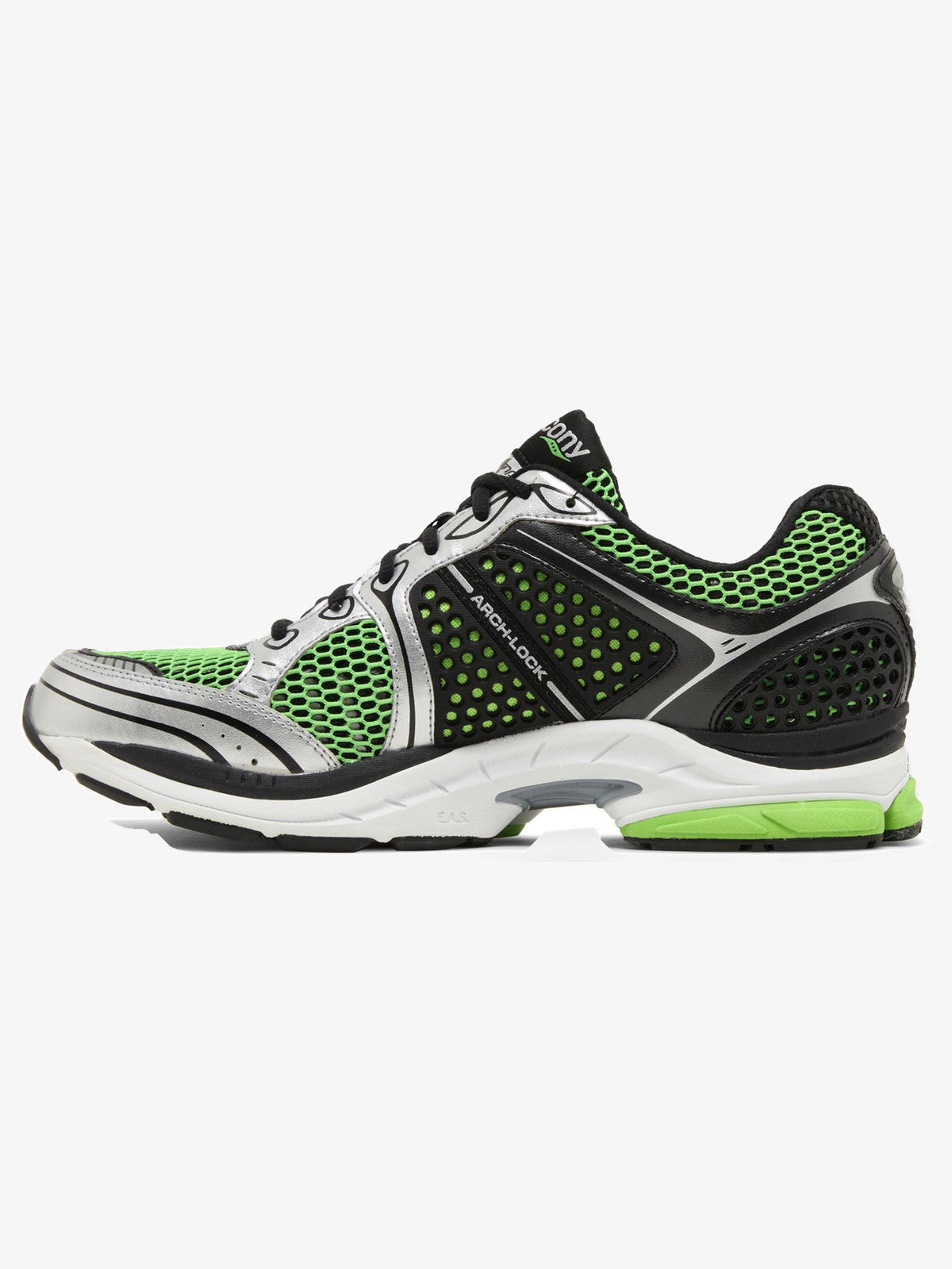 Saucony ProGrid Triumph 4 'Green Silver Black' β inner side