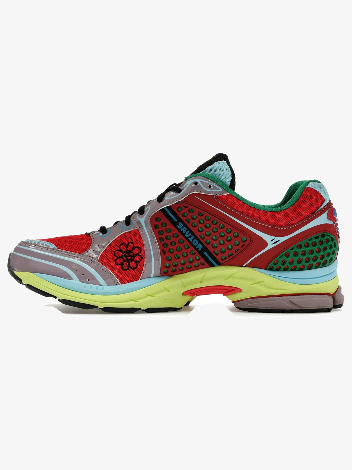 Saucony ProGrid Triumph 4 'Jae Tips Flowers Grow Uptown Poison Ivy' β inner side