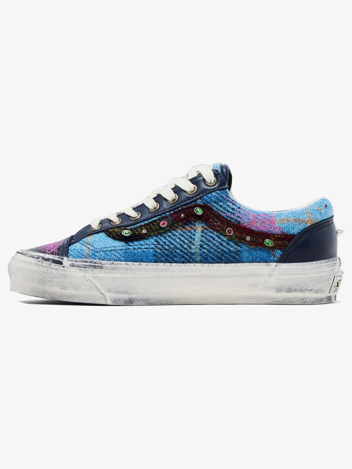 Vans Old Skool 36 'Harris Tweed Blue Multi' β inner side