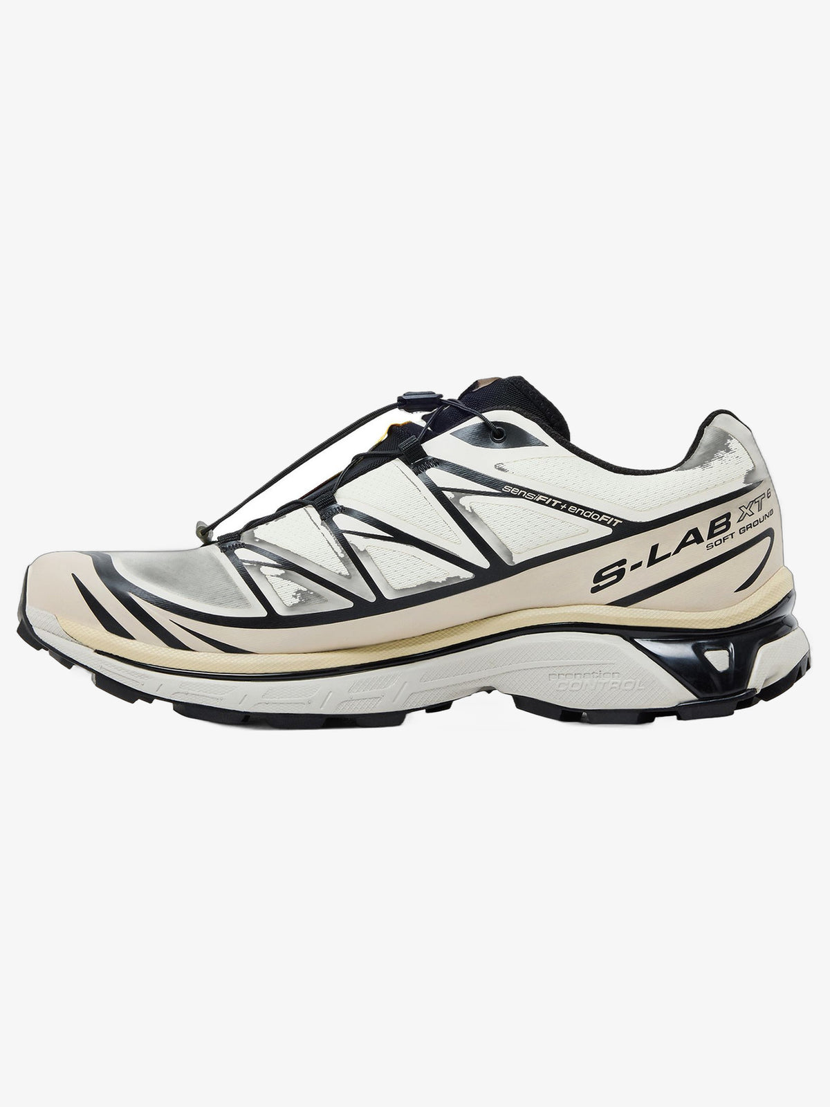 Salomon XT-6 'Vanilla Ice Black Silver Cloud' β inner side