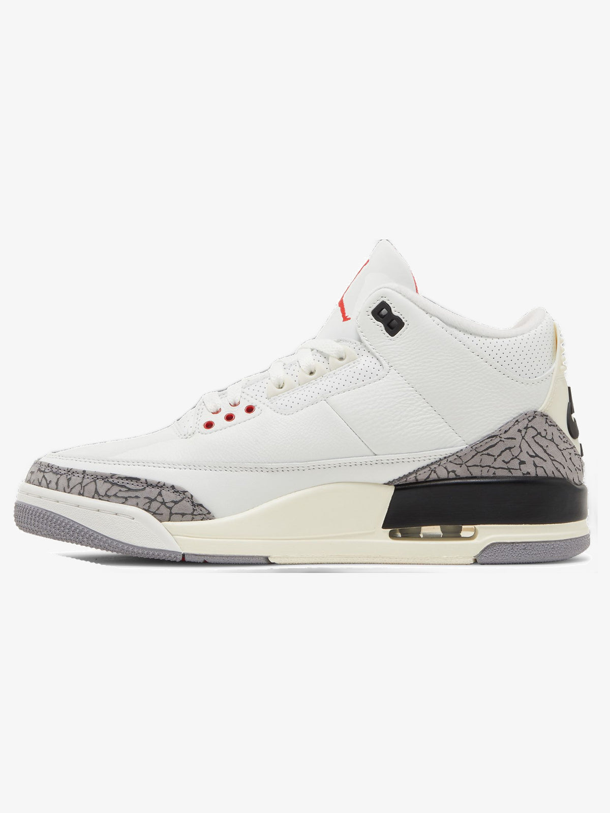 Jordan 3 Retro 'White Cement Reimagined' – inner side