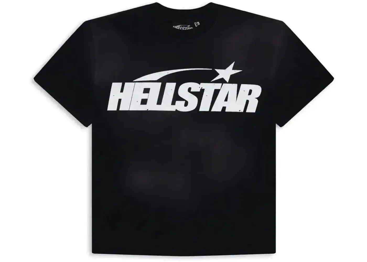 Hellstar Classic Logo Gel Print T-shirt Black Basement