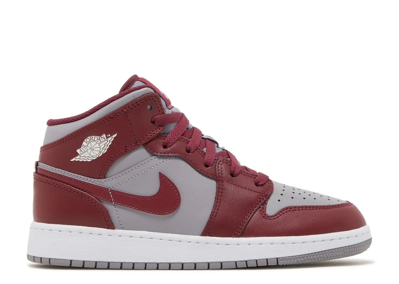 Air Jordan 1 Mid GS Cherrywood Red Air Jordan