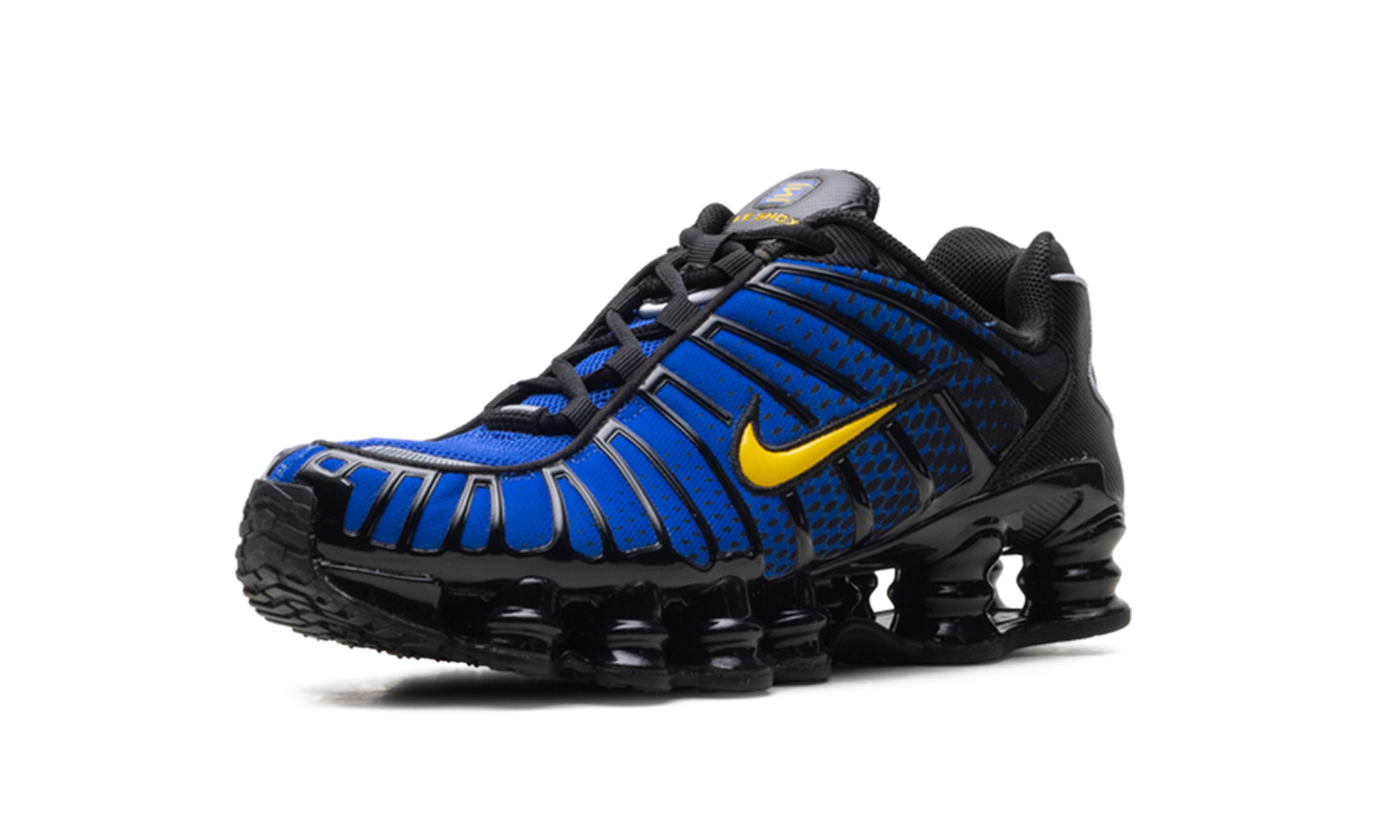 Nike Shox TL Black Lyon Blue Varsity Maize