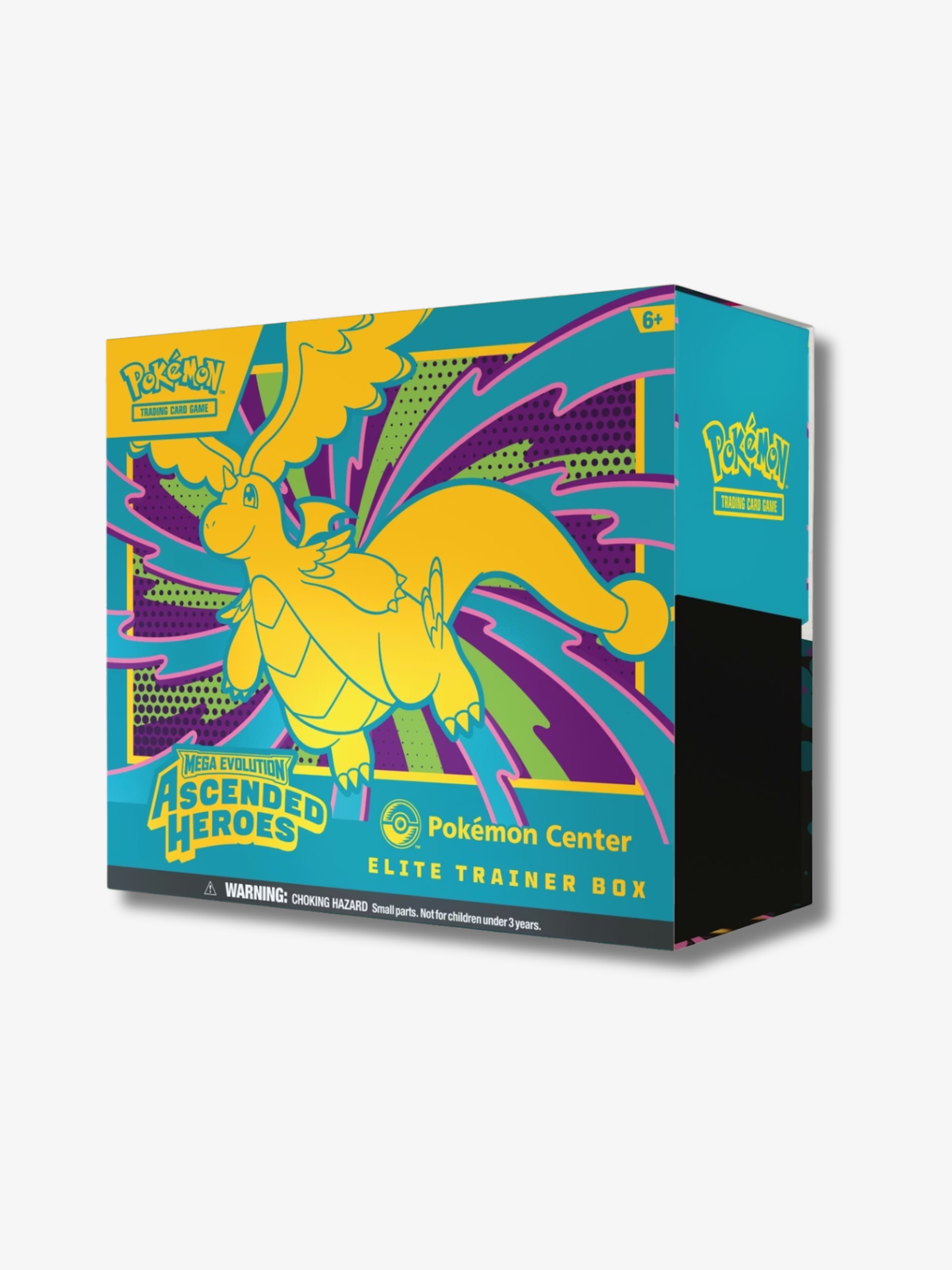 Pokémon TCG Mega Evolution Ascended Heroes Pokémon Center Elite Trainer Box – front