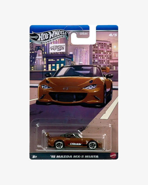 Hot Wheels 2026 Silver Series Automotive Compact Kings 15 Mazda MX-5 Miata