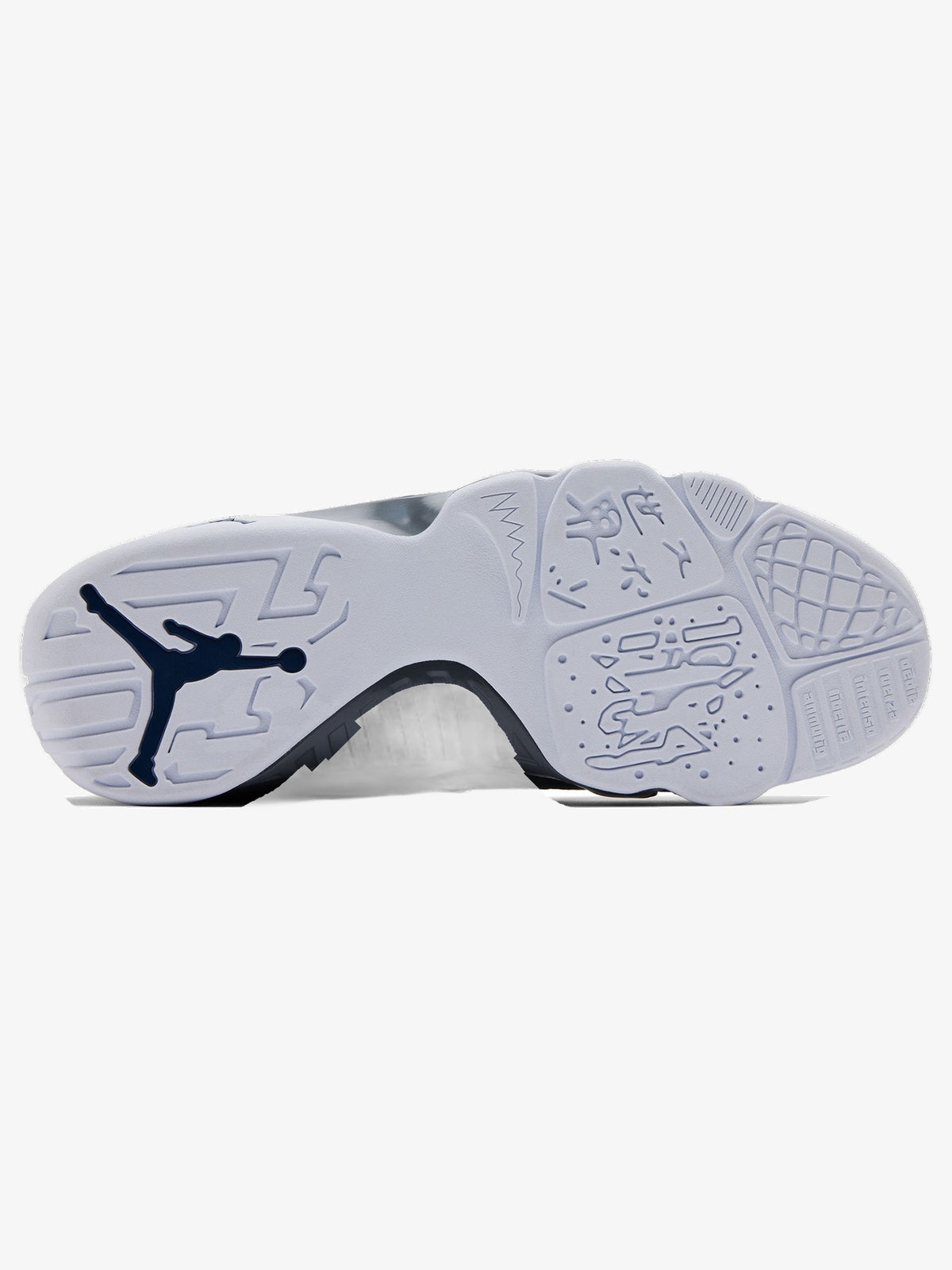 Jordan 9 Retro 'Flint Grey French Blue (2026)' β sole