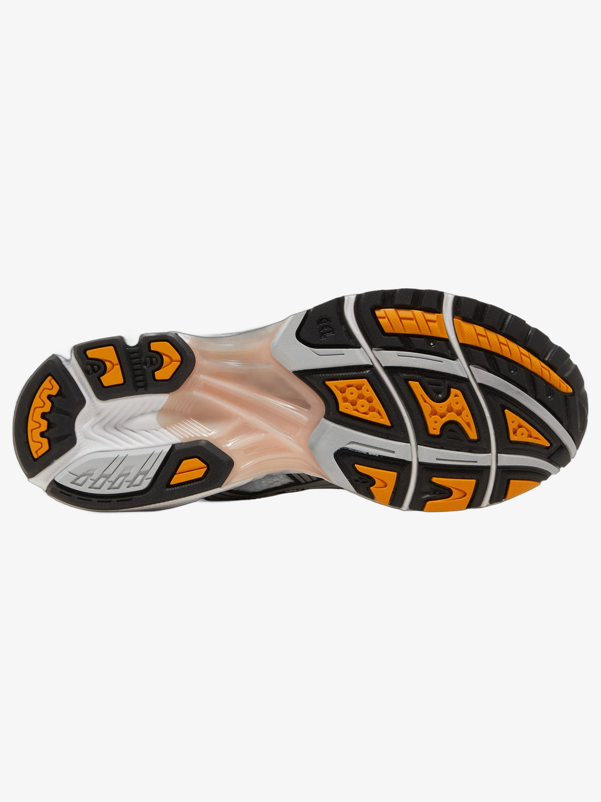 ASICS Gel-Kayano 14 'White Pure Silver Orange' – sole