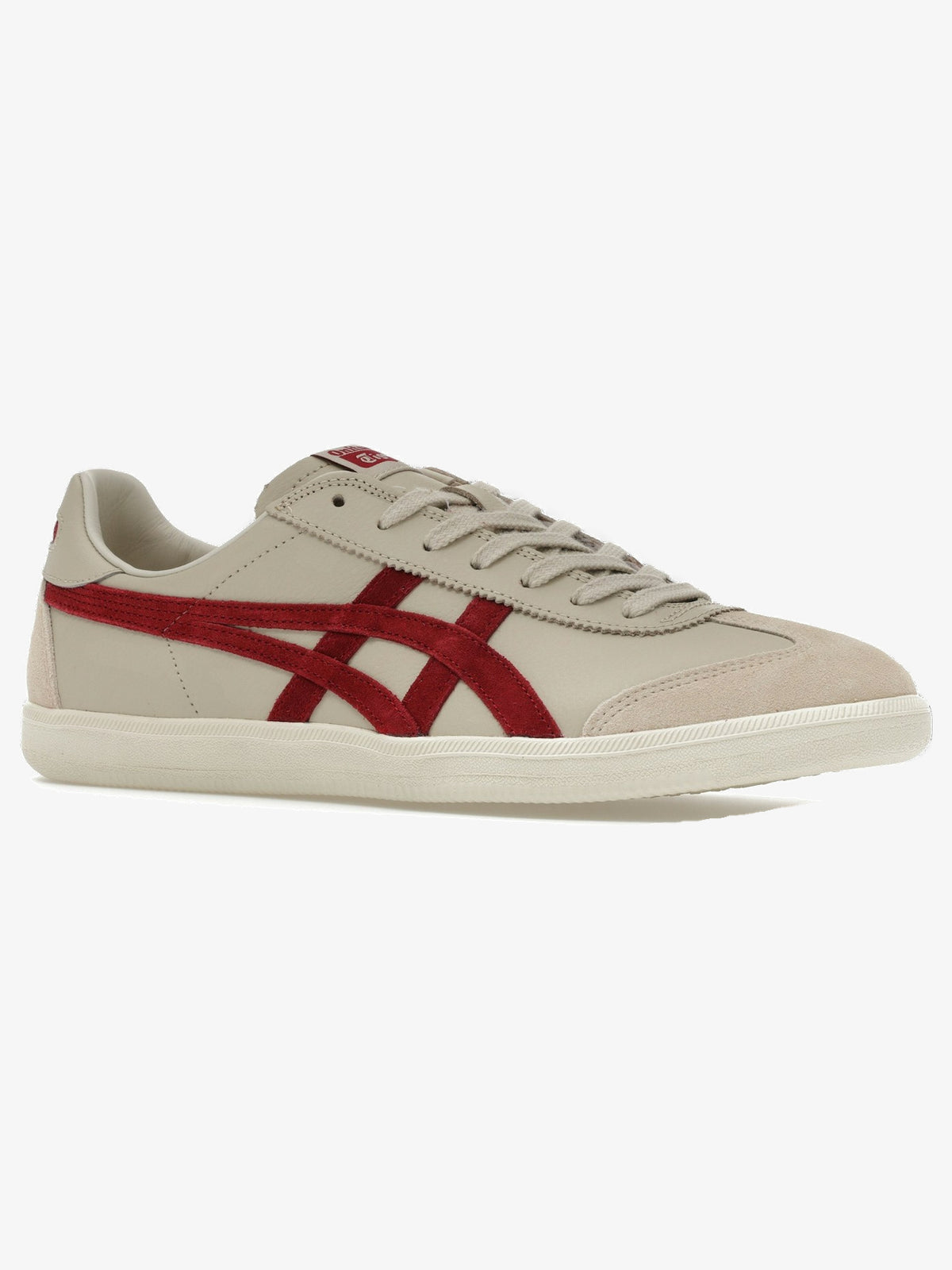 Onitsuka Tiger Tokuten 'White Burgundy' – front three-quarter