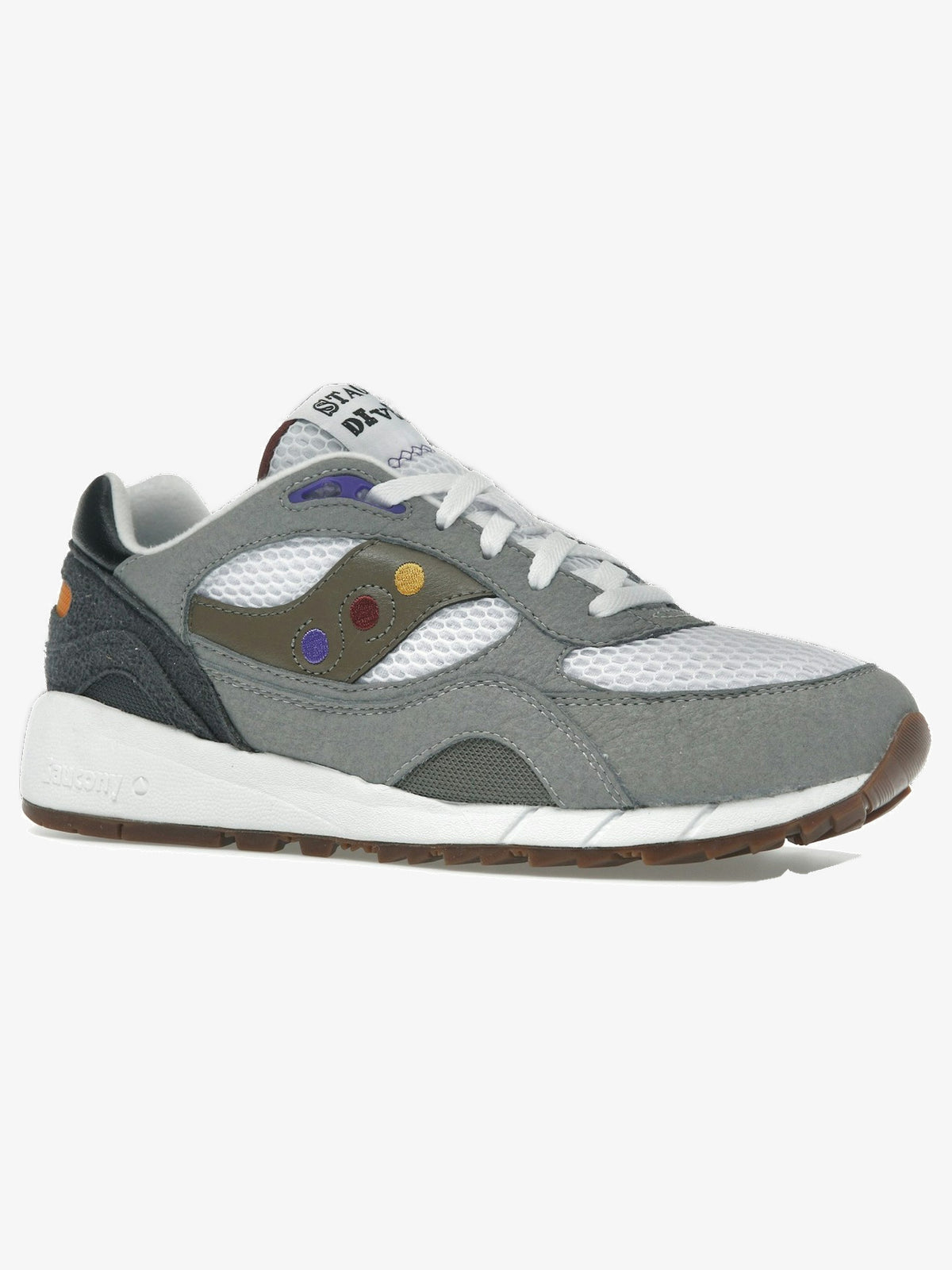 Saucony Shadow 6000 'Saucony & Friends Pack Hardcore Punk Scene' β front three-quarter