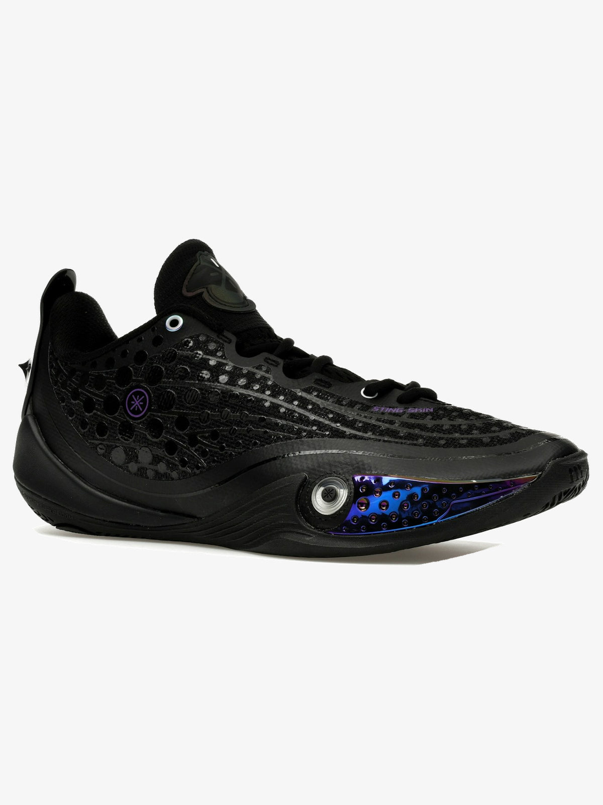 Li-Ning Way of Wade 808 6 'Black Stingray' β front three-quarter