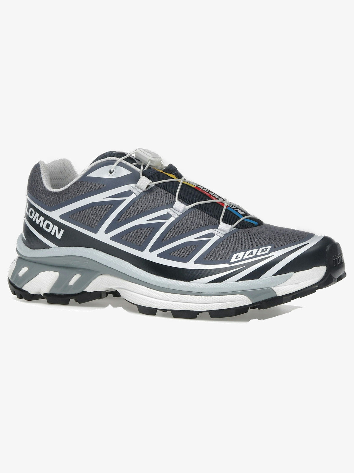 Salomon XT-6 'Grisaille Blue Nights' β front three-quarter