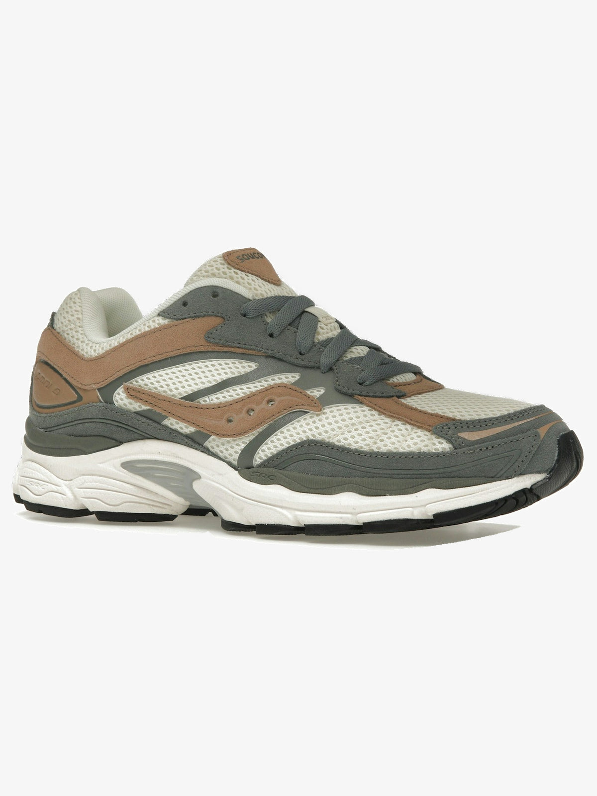Saucony ProGrid Omni 9 'Green Cream' β front three-quarter