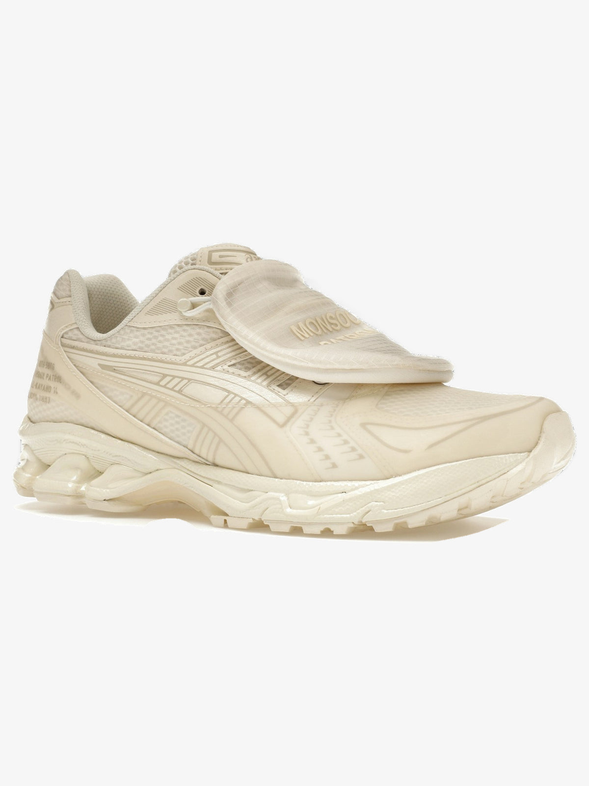 ASICS Gel-Kayano 14 x Limited Edt x SBTG 'Monsoon Patrol Pack Cream' – front three-quarter