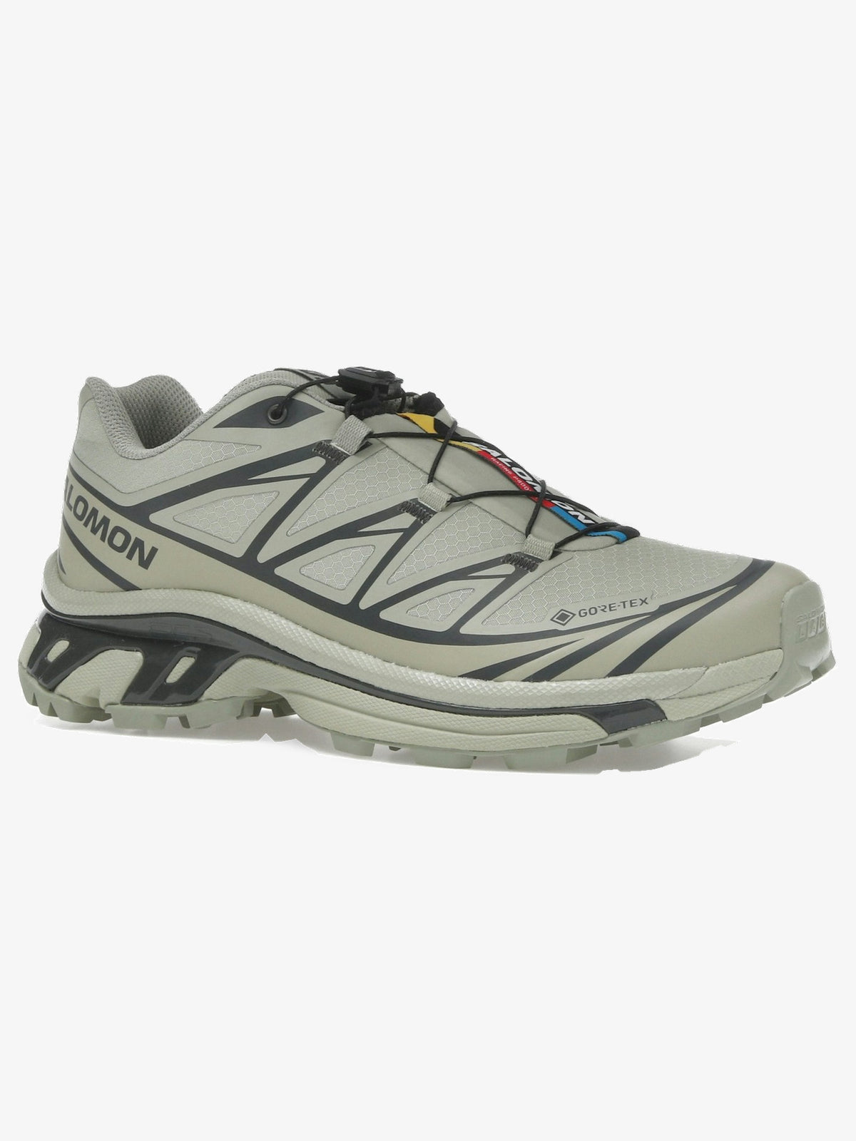 Salomon XT-6 Gore-Tex 'Tea Peat' β front three-quarter