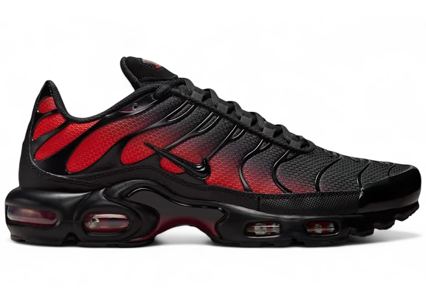 Nike Air Max Plus Black Noble Red Basement