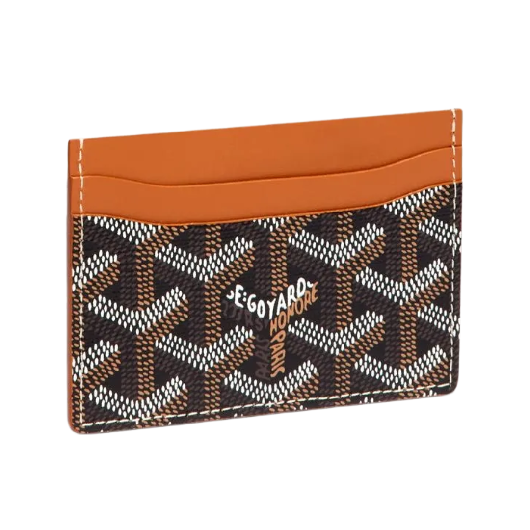 Goyard Saint-Sulpice Card Holder – Black/Natural