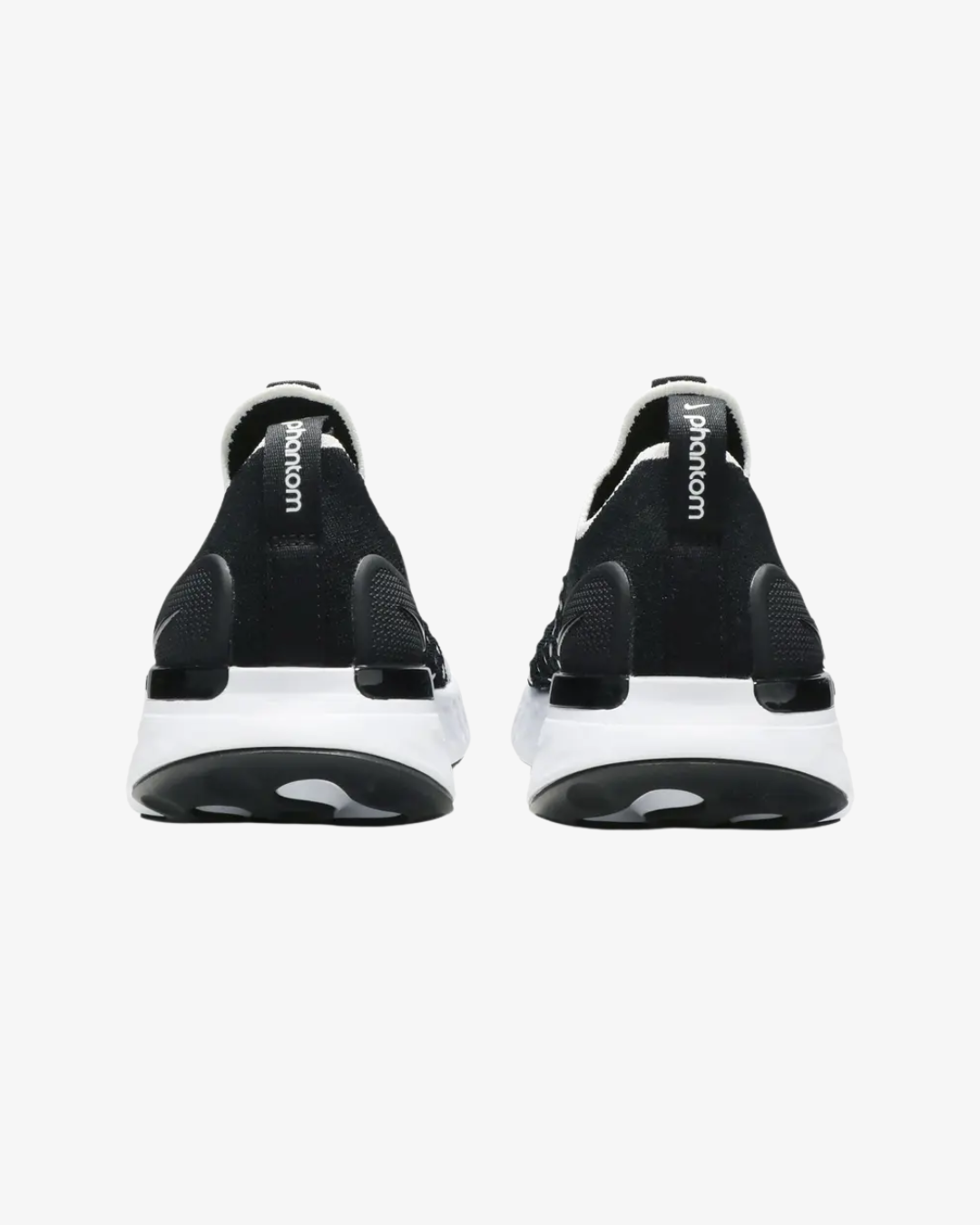 Nike React Phantom Run Flyknit 2 Black White Wmns