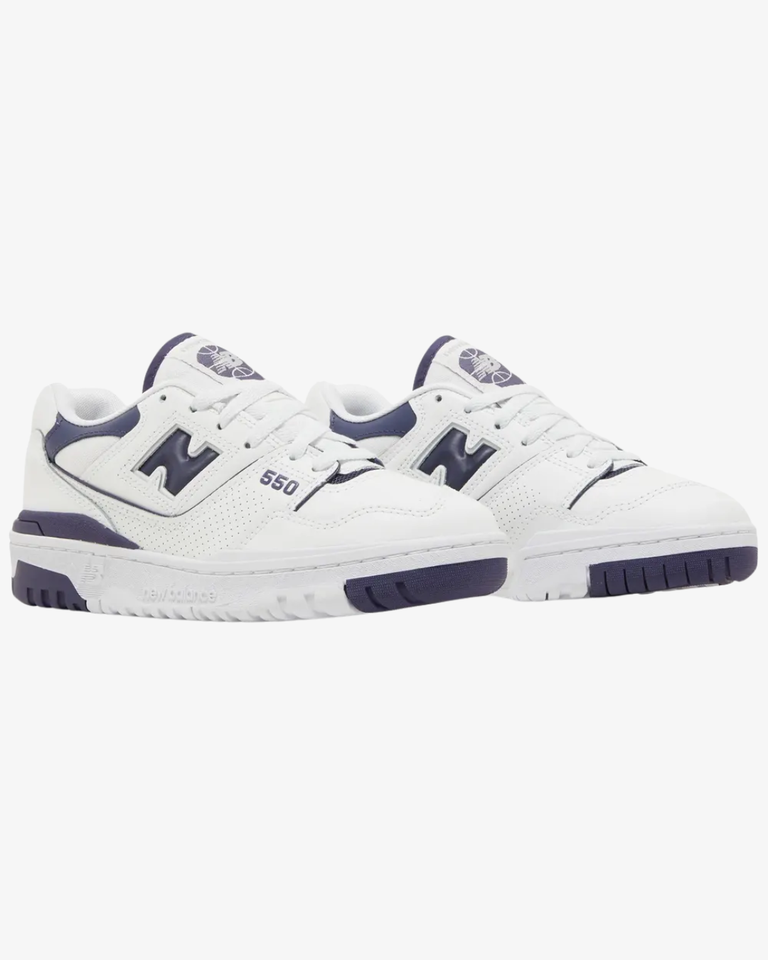 New Balance 550 White Dark Mercury (Women's)
