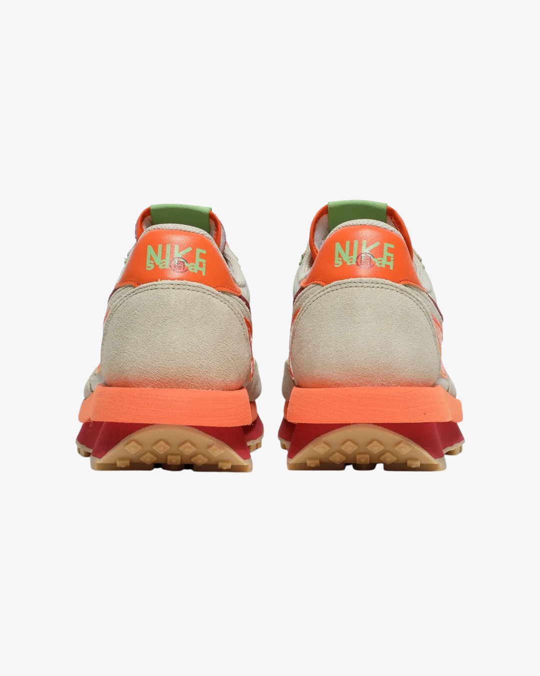 Nike LD Waffle sacai CLOT Kiss of Death Net Orange Blaze