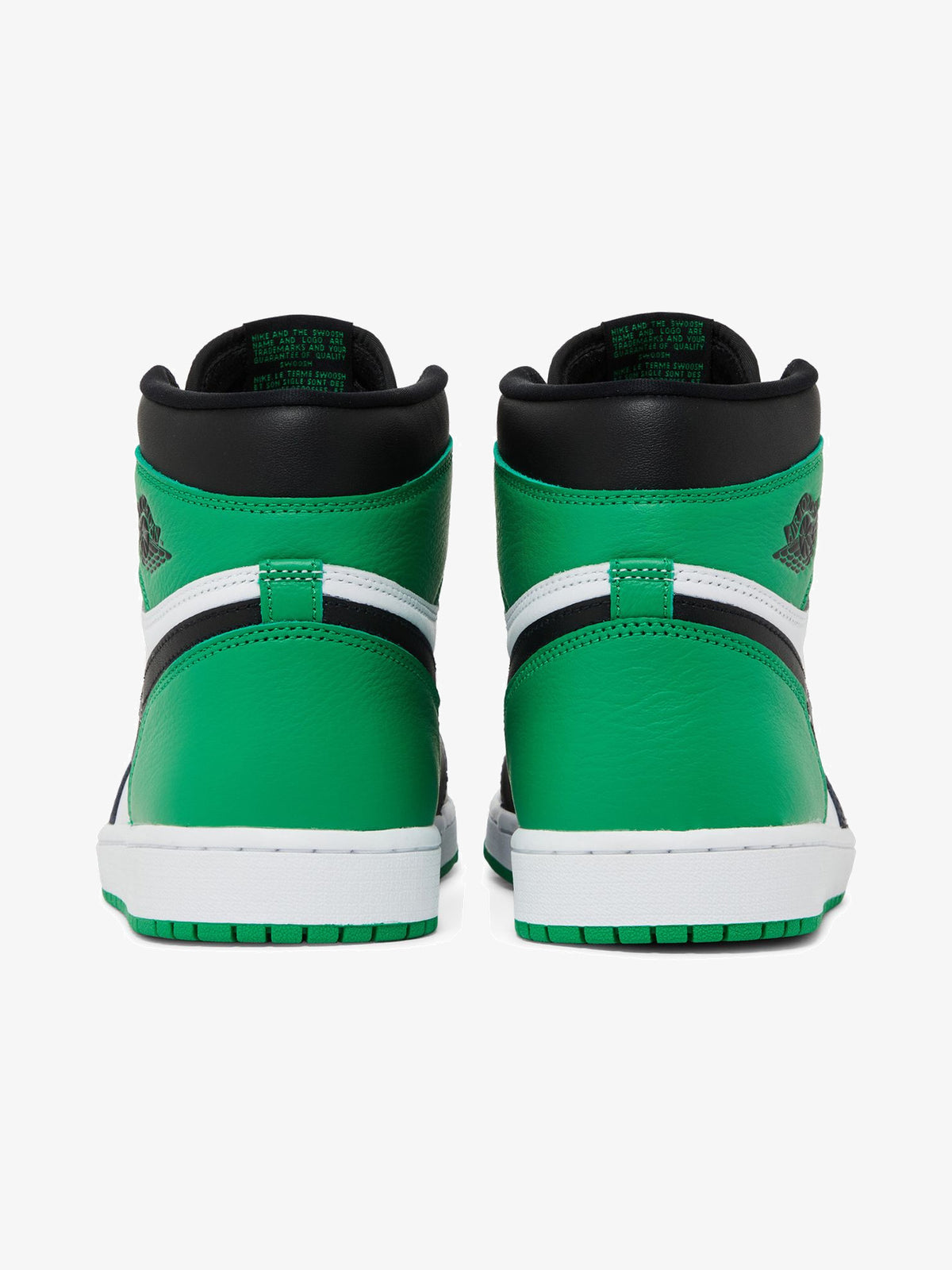 Jordan 1 Retro High OG 'Lucky Green' β back