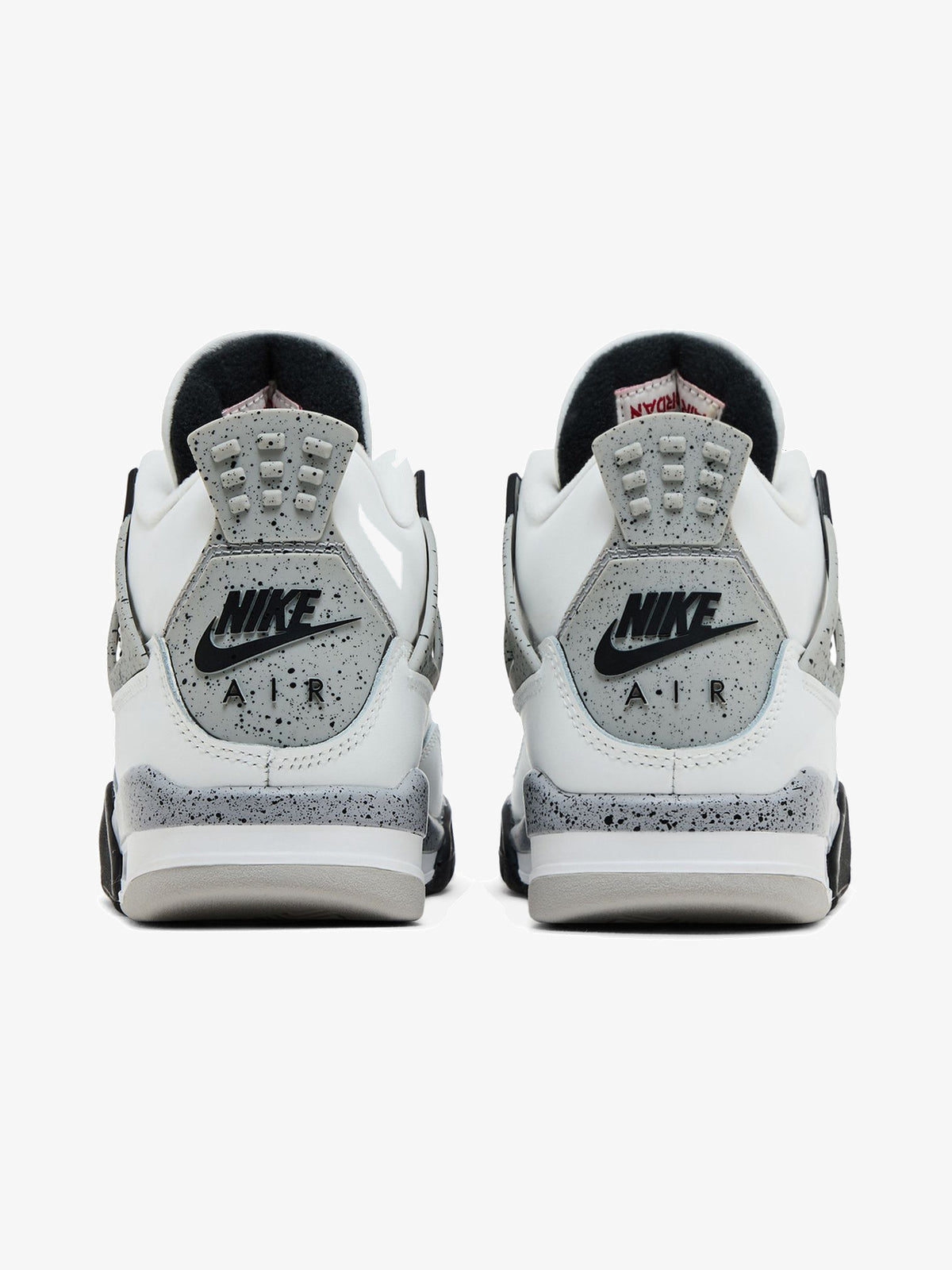 Jordan 4 Retro 'White Cement (2025)' (GS) β back