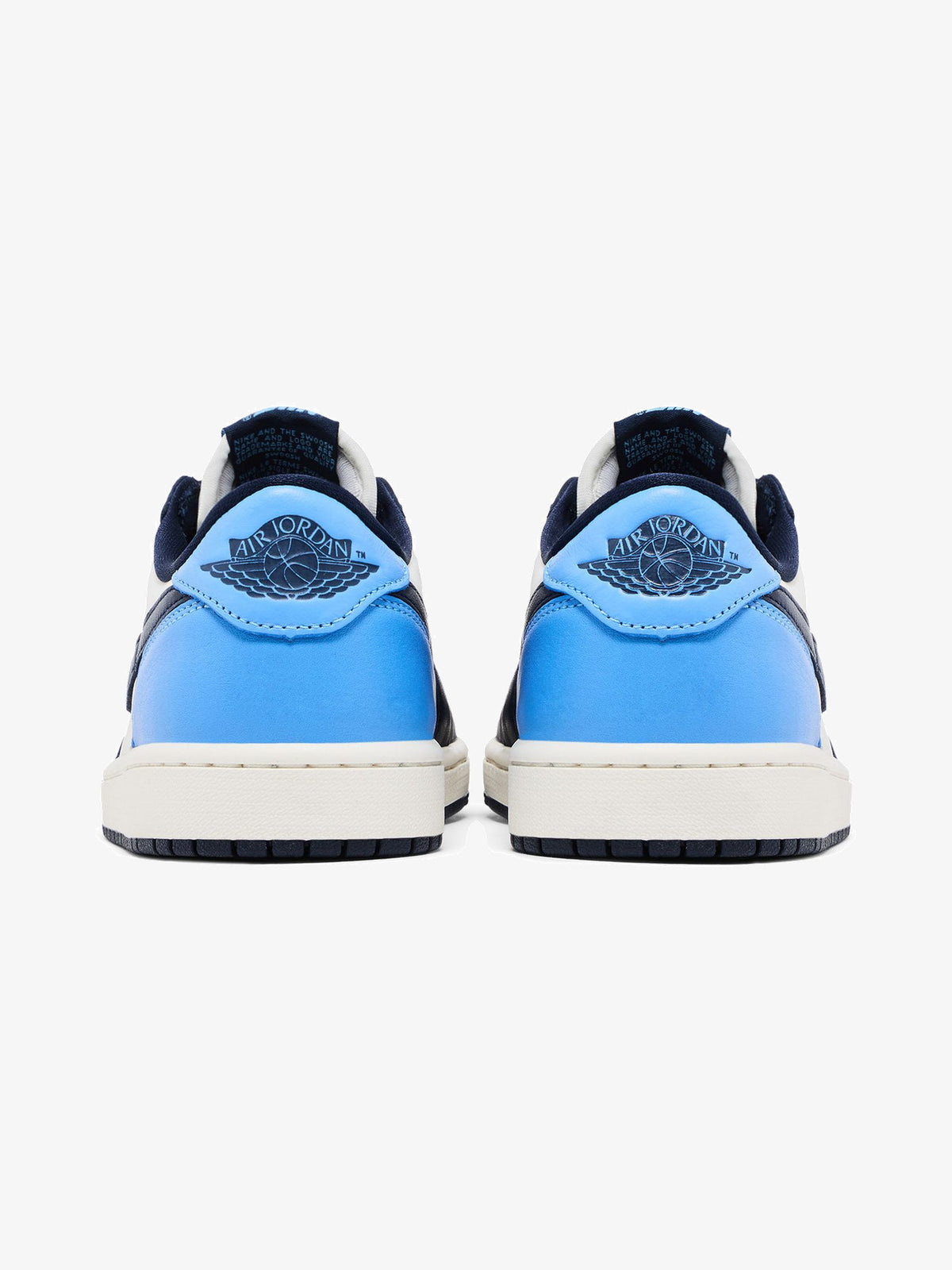 Jordan 1 Low OG 'Obsidian UNC' β back