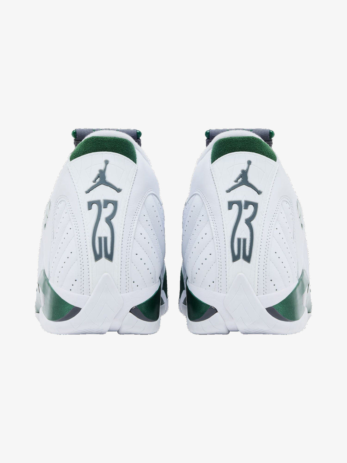 Jordan 14 Retro 'White Forest Green (2026)' β back