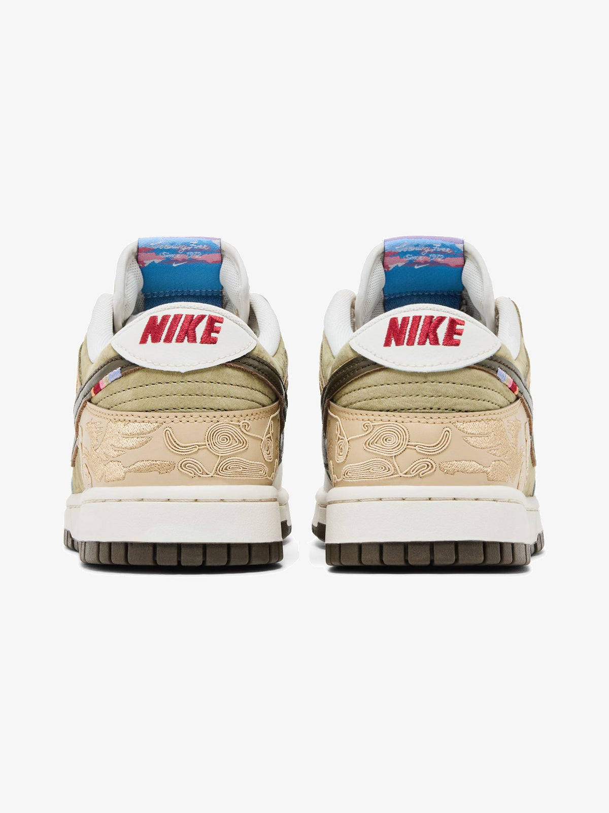 Nike Dunk Low 'Pegasus Pack Linen Phantom' β back