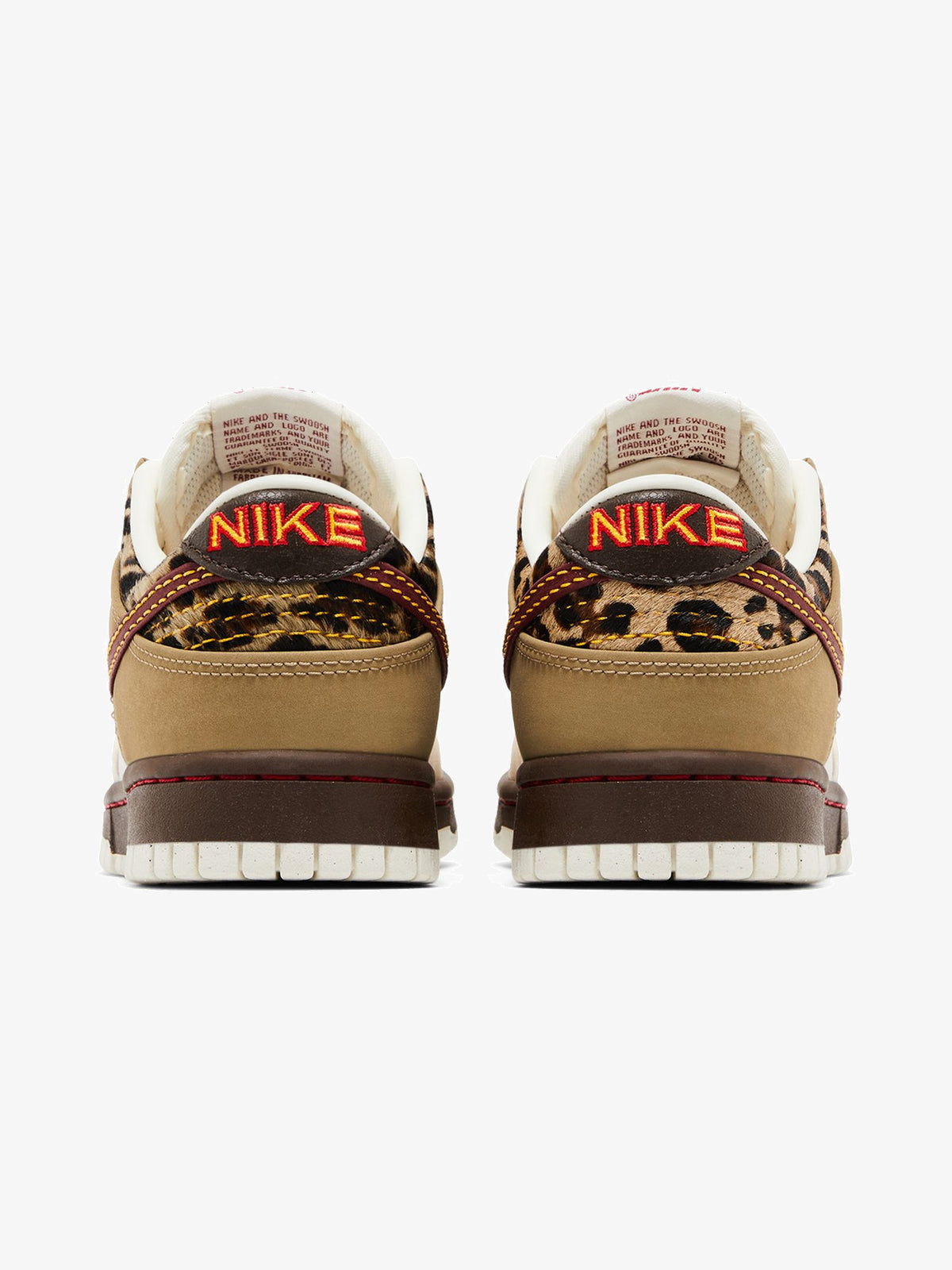 Nike Dunk Low Retro 'Khaki Team Red Pearl White' (W) β back