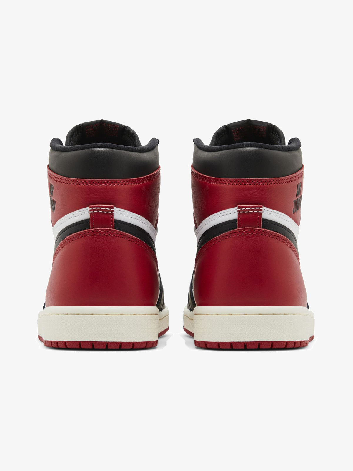 Jordan 1 Retro High OG 'Black Toe Reimagined' β back