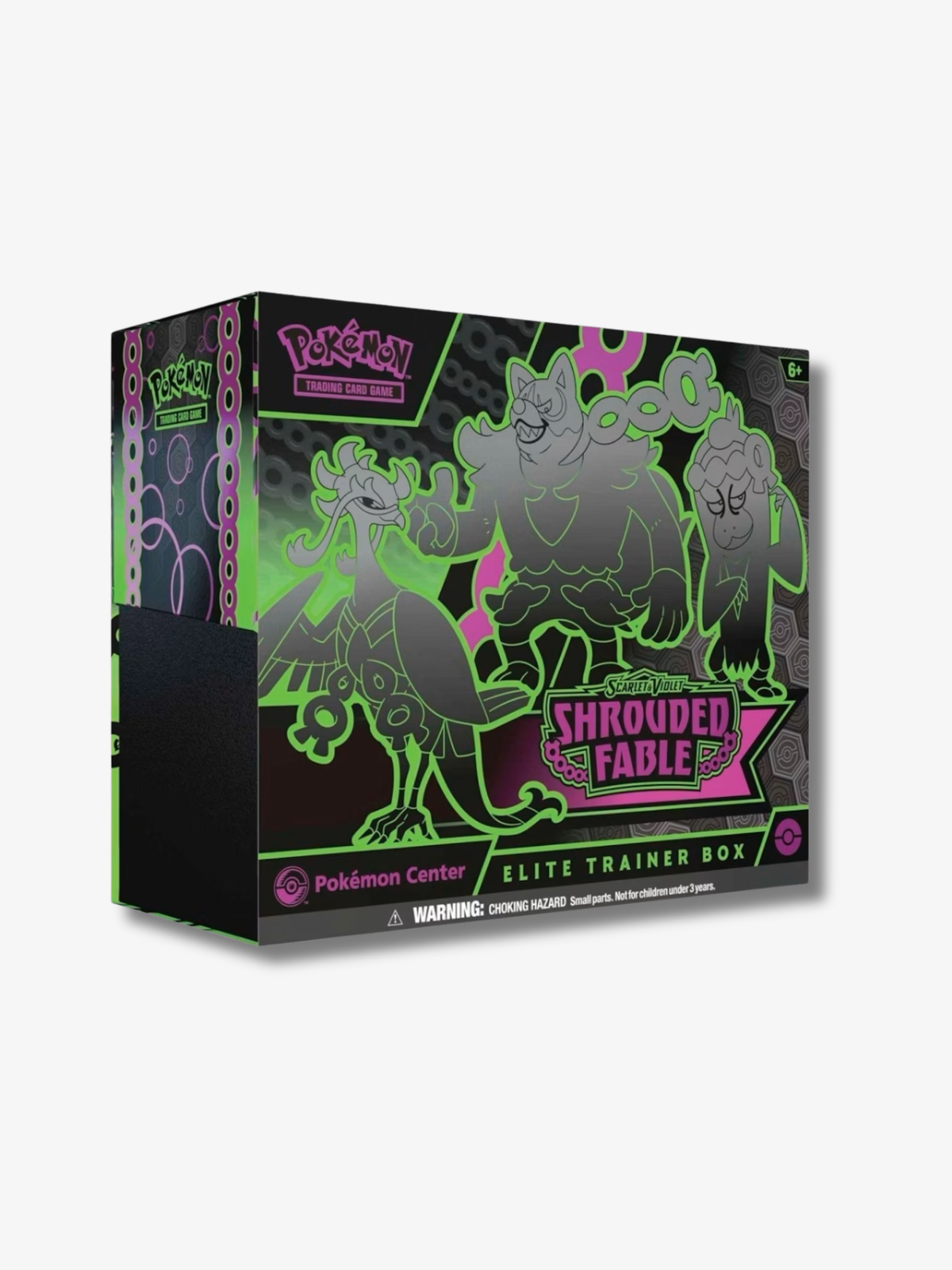 Pokémon TCG Scarlet & Violet Shrouded Fable Pokémon Center Elite Trainer Box – front