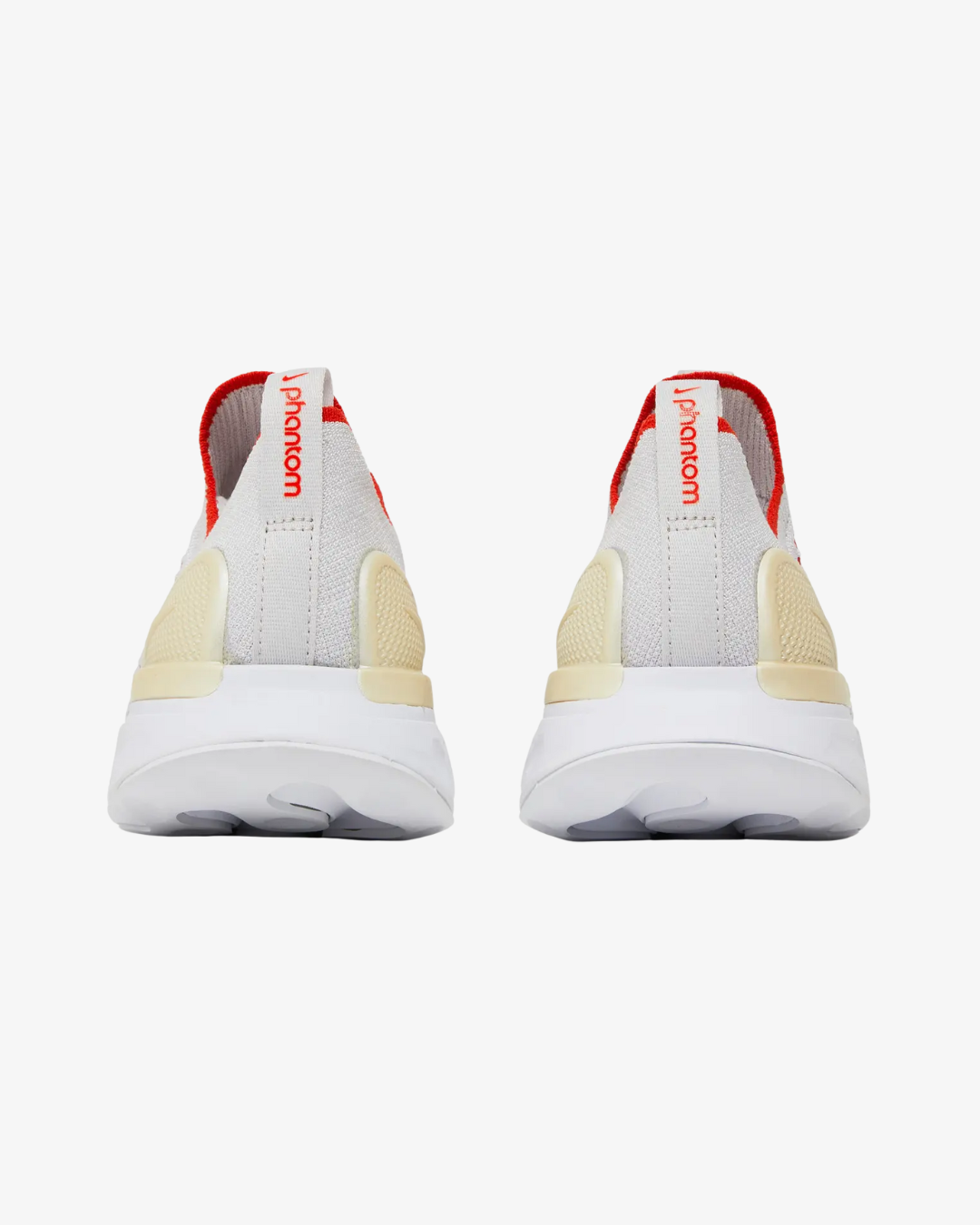 Nike React Phantom Run Flyknit 2 Vast Grey Fire Pink Team Orange (Women's)