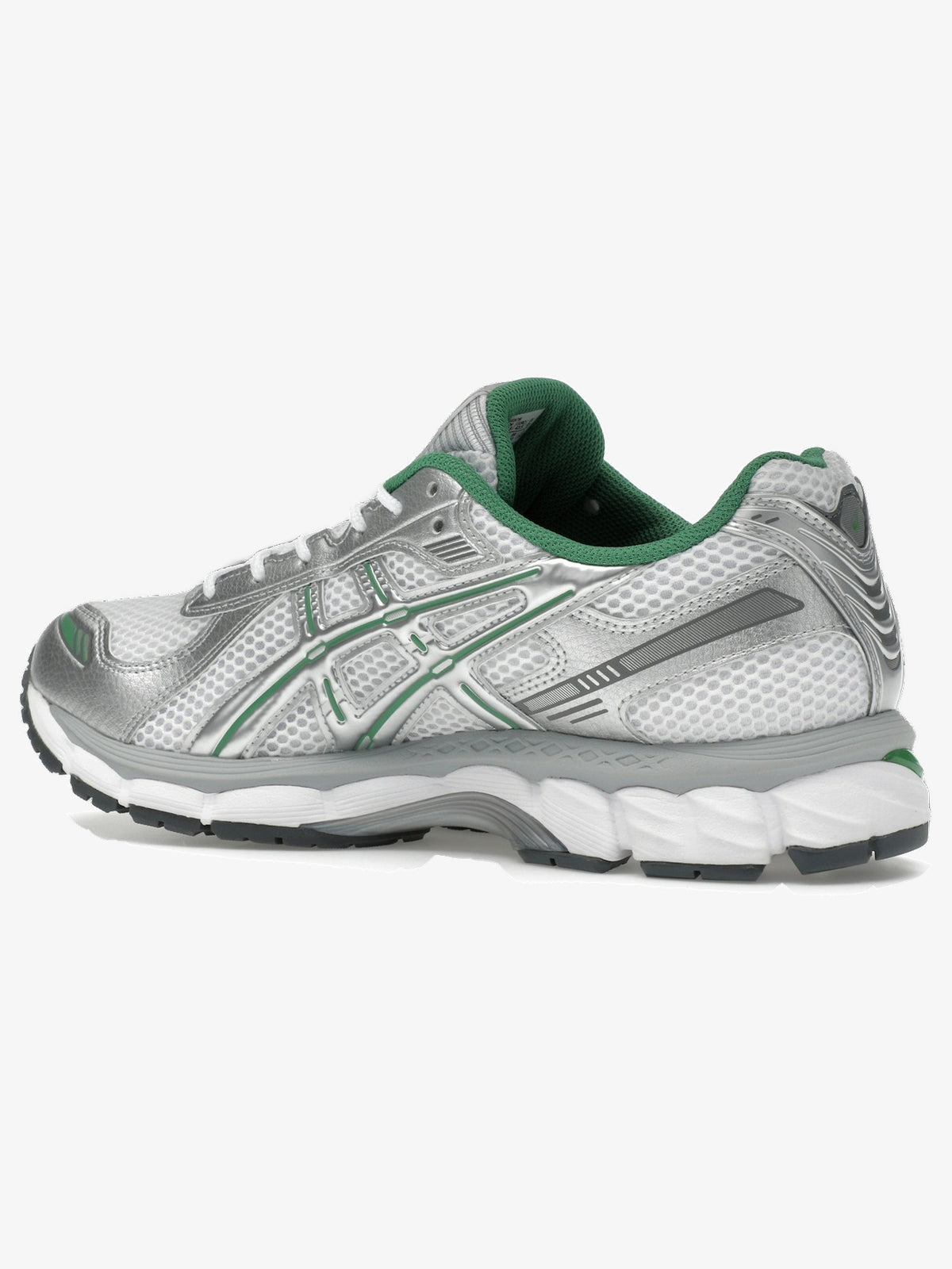 ASICS Gel-Kayano 12.1 'Silver Green' β rear three-quarter