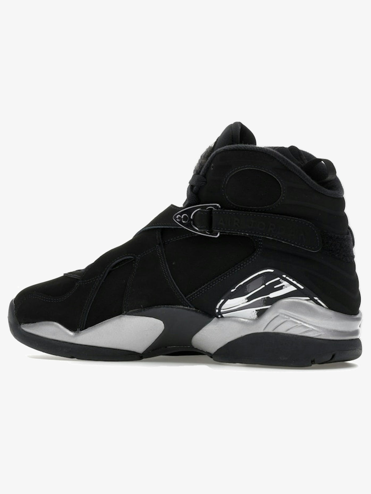 Jordan 8 Retro 'Chrome (2026)' – rear three-quarter