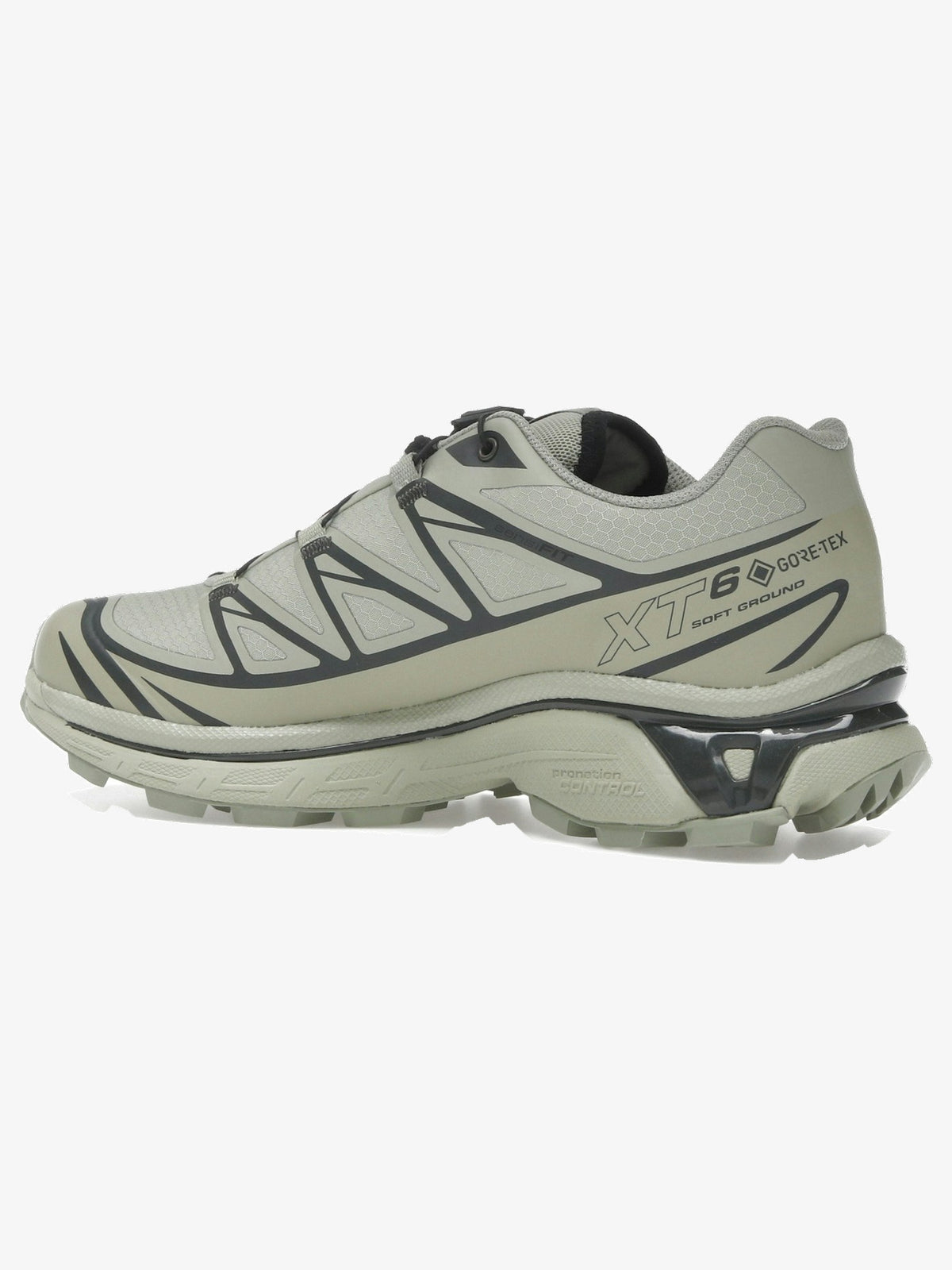 Salomon XT-6 Gore-Tex 'Tea Peat' β rear three-quarter
