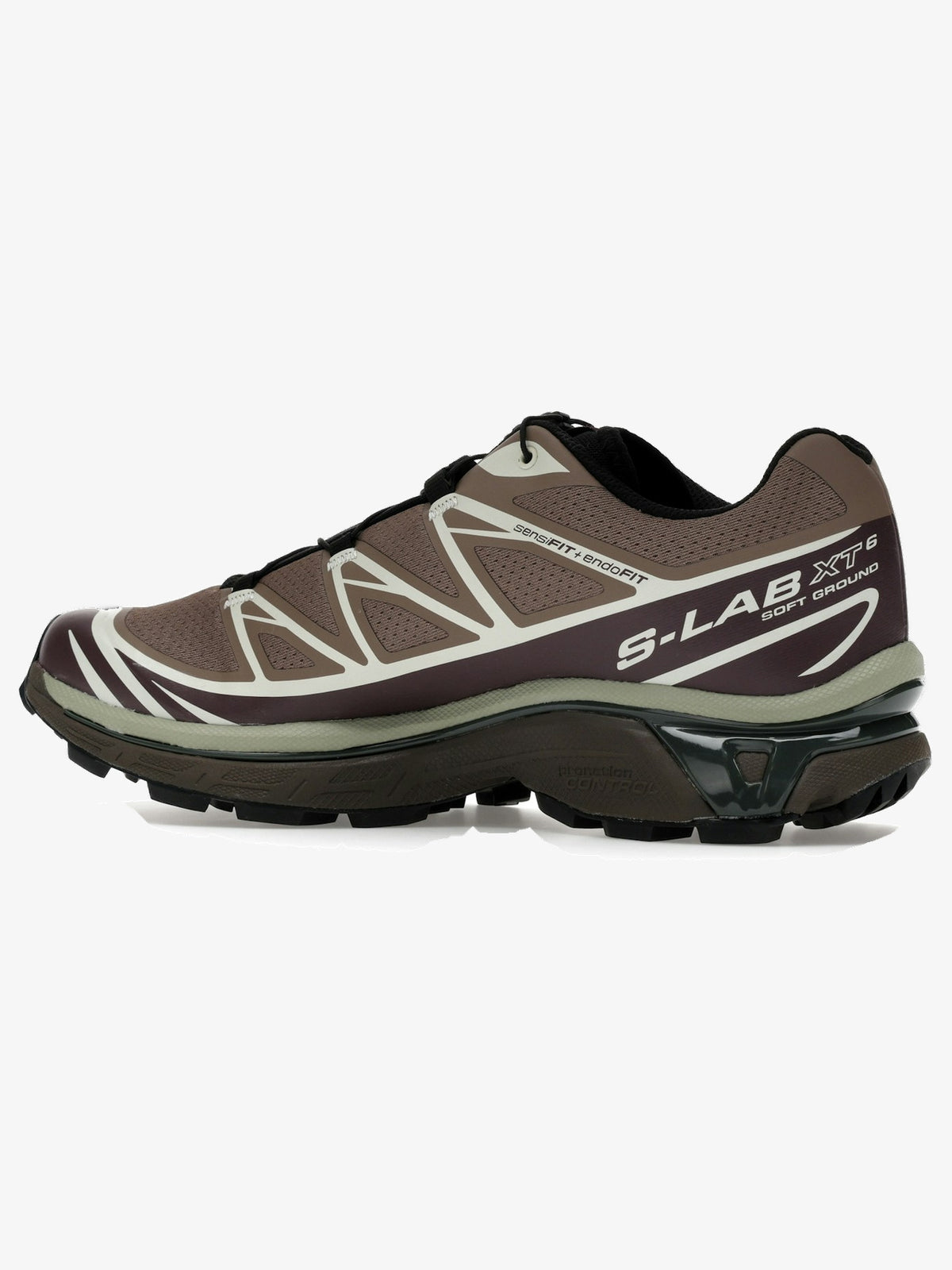 Salomon XT-6 'Walnut Huckleberry' β rear three-quarter