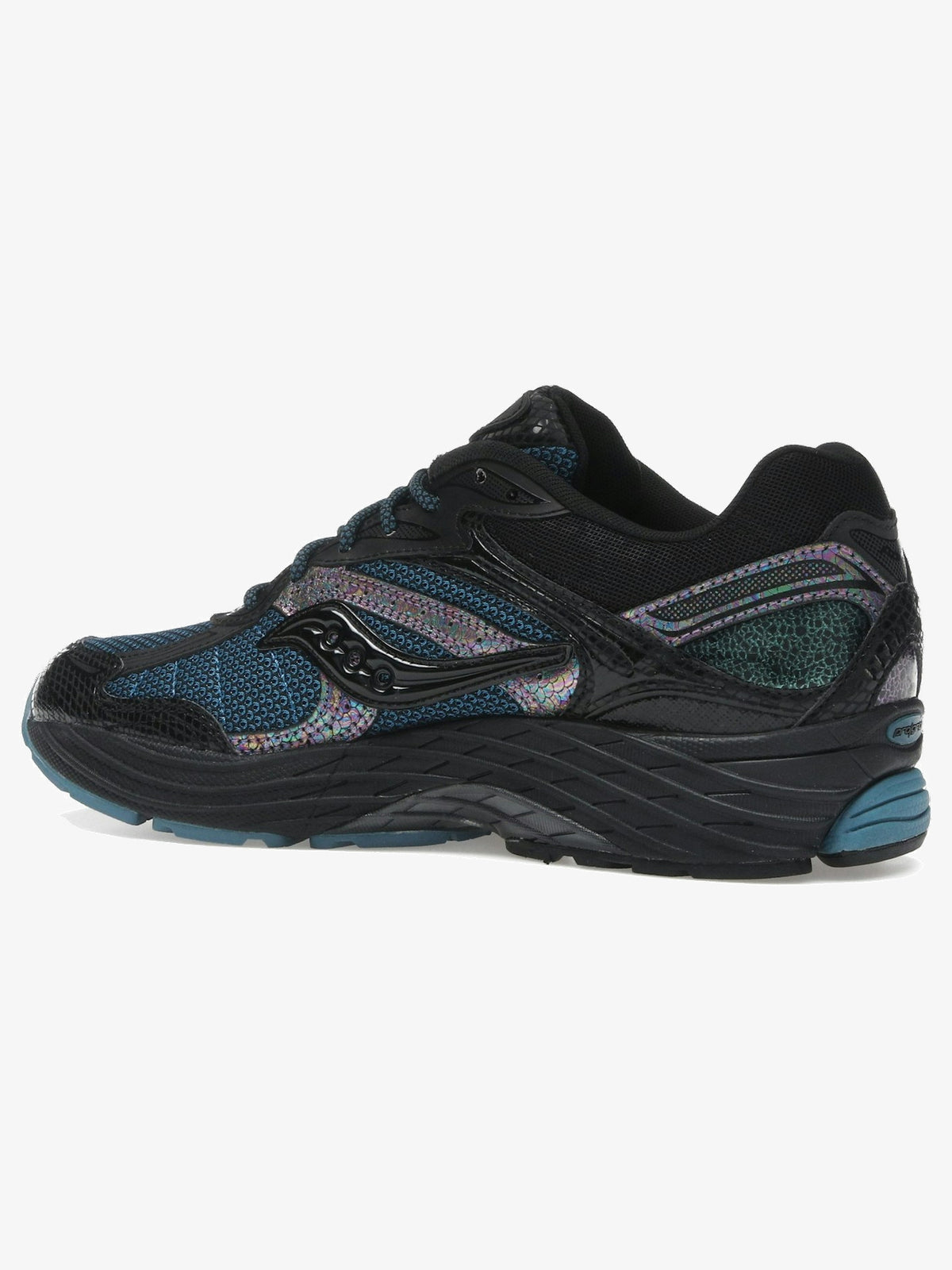 Saucony ProGrid Omni 9 'Glowaconstrictor Black' β rear three-quarter