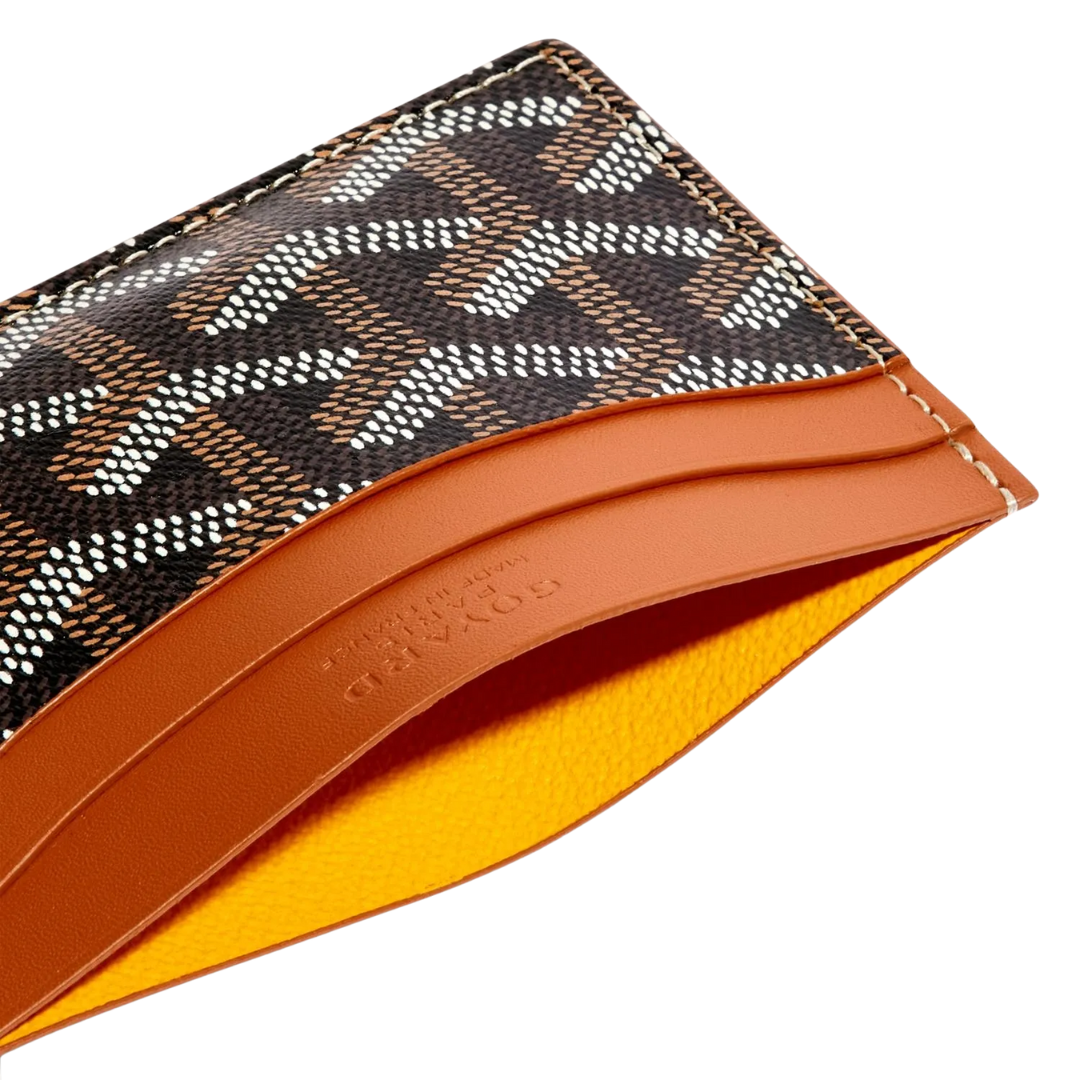 Goyard Saint-Sulpice Card Holder – Black/Natural