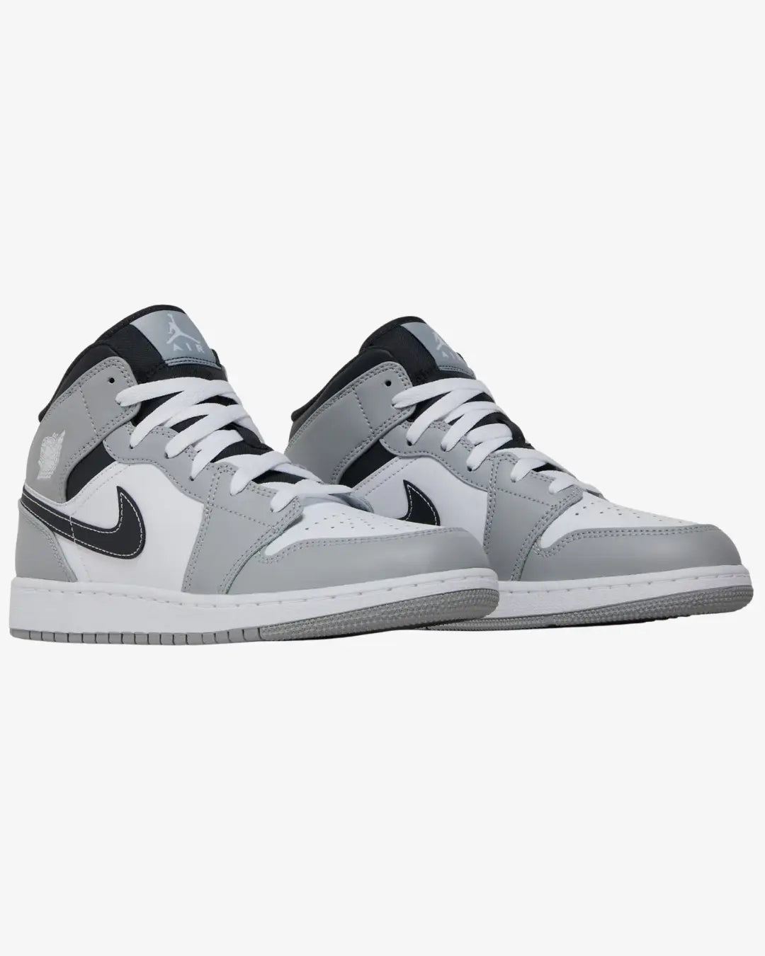 Air Jordan 1 Mid GS Light Smoke Grey Air Jordan