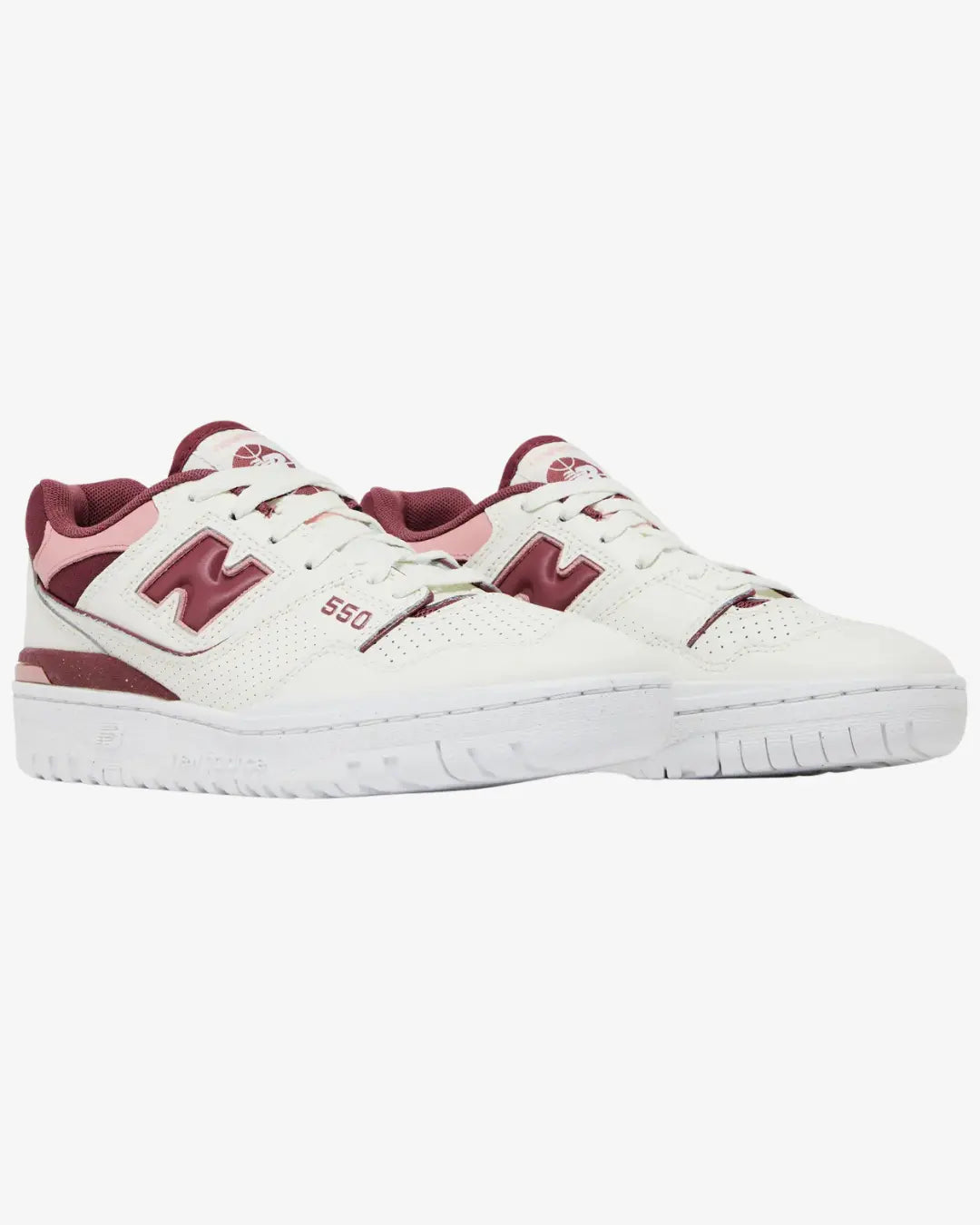 New Balance 550 Washed Burgundy Wmns New Balance