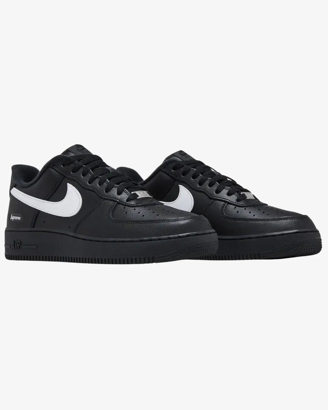 Nike Air Force 1 Low Supreme Black White Basement