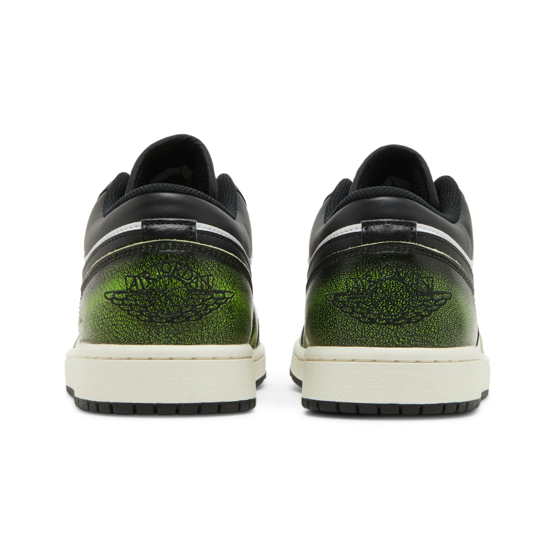 Jordan 1 Low Wear Away Electric Green