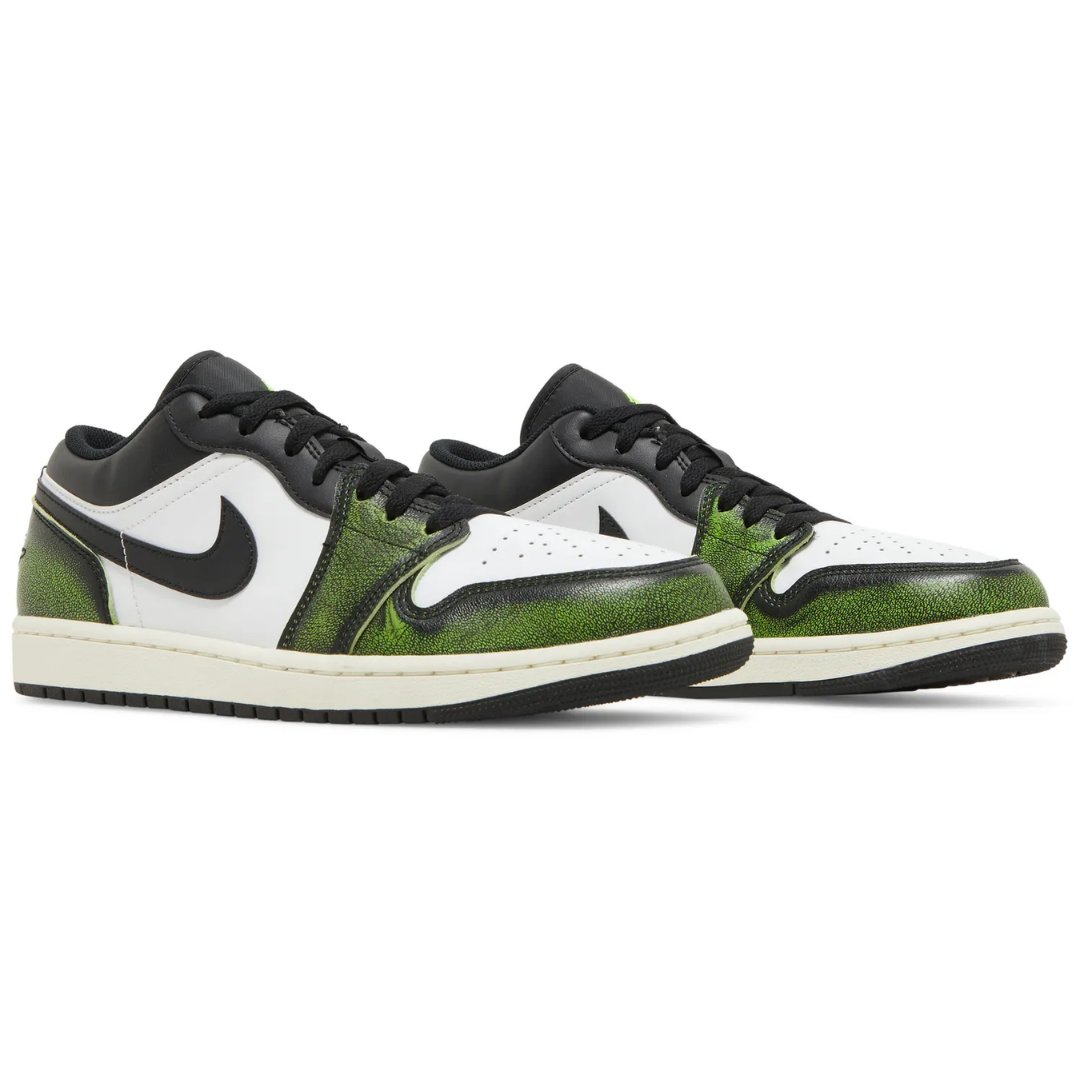 Jordan 1 Low Wear Away Electric Green