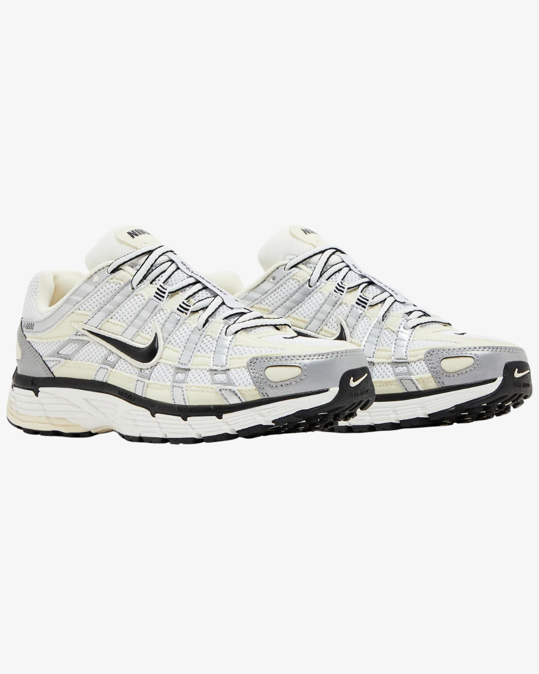 Nike P-6000 Coconut Milk Metallic Silver Wmns