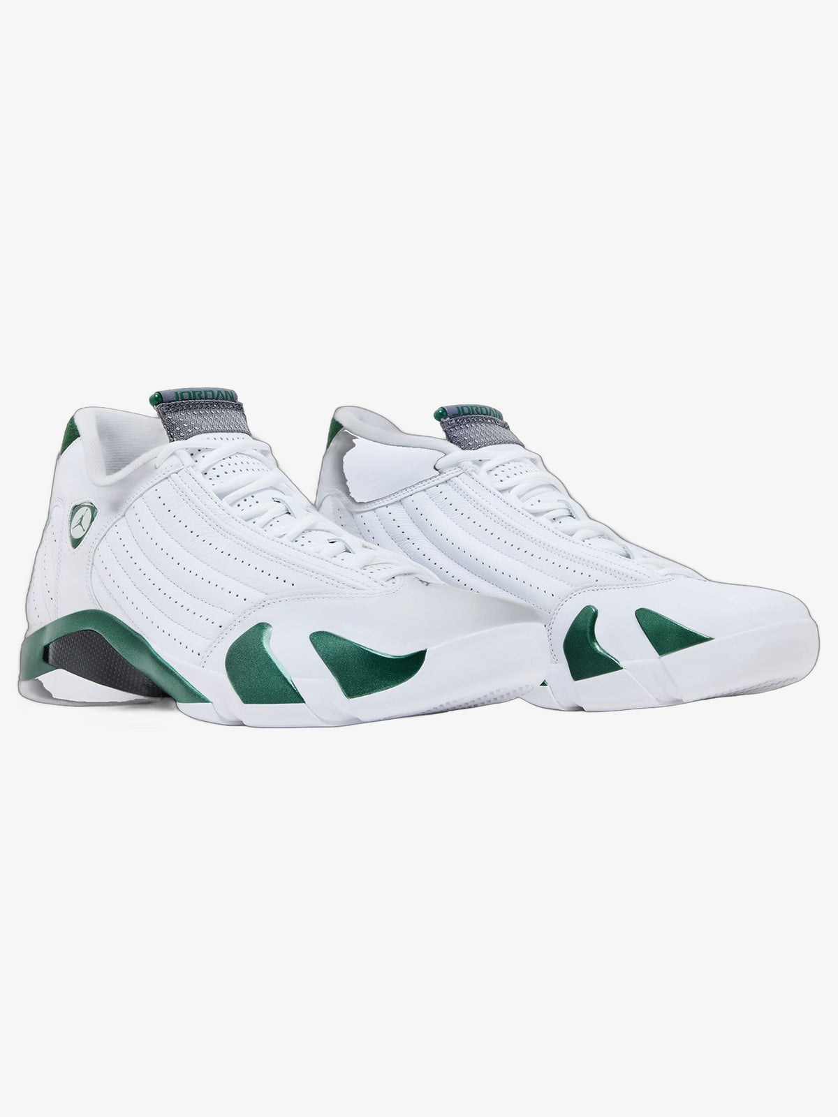 Jordan 14 Retro 'White Forest Green (2026)' β pair